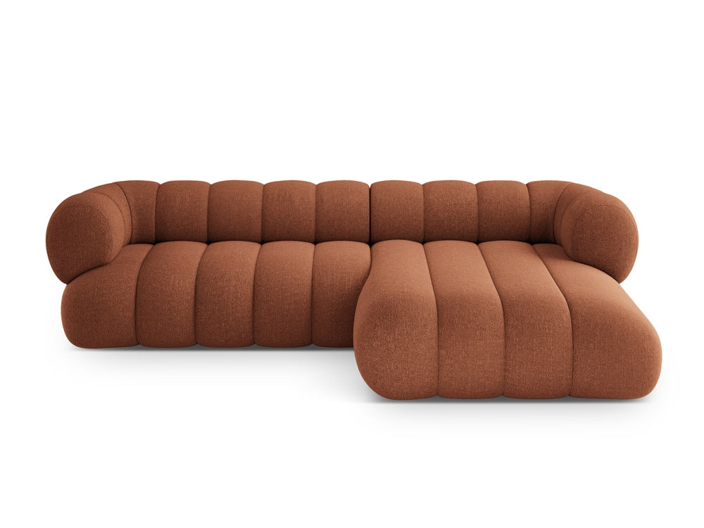 Right-facing 5-seater Corner Sofa KOGE Brick