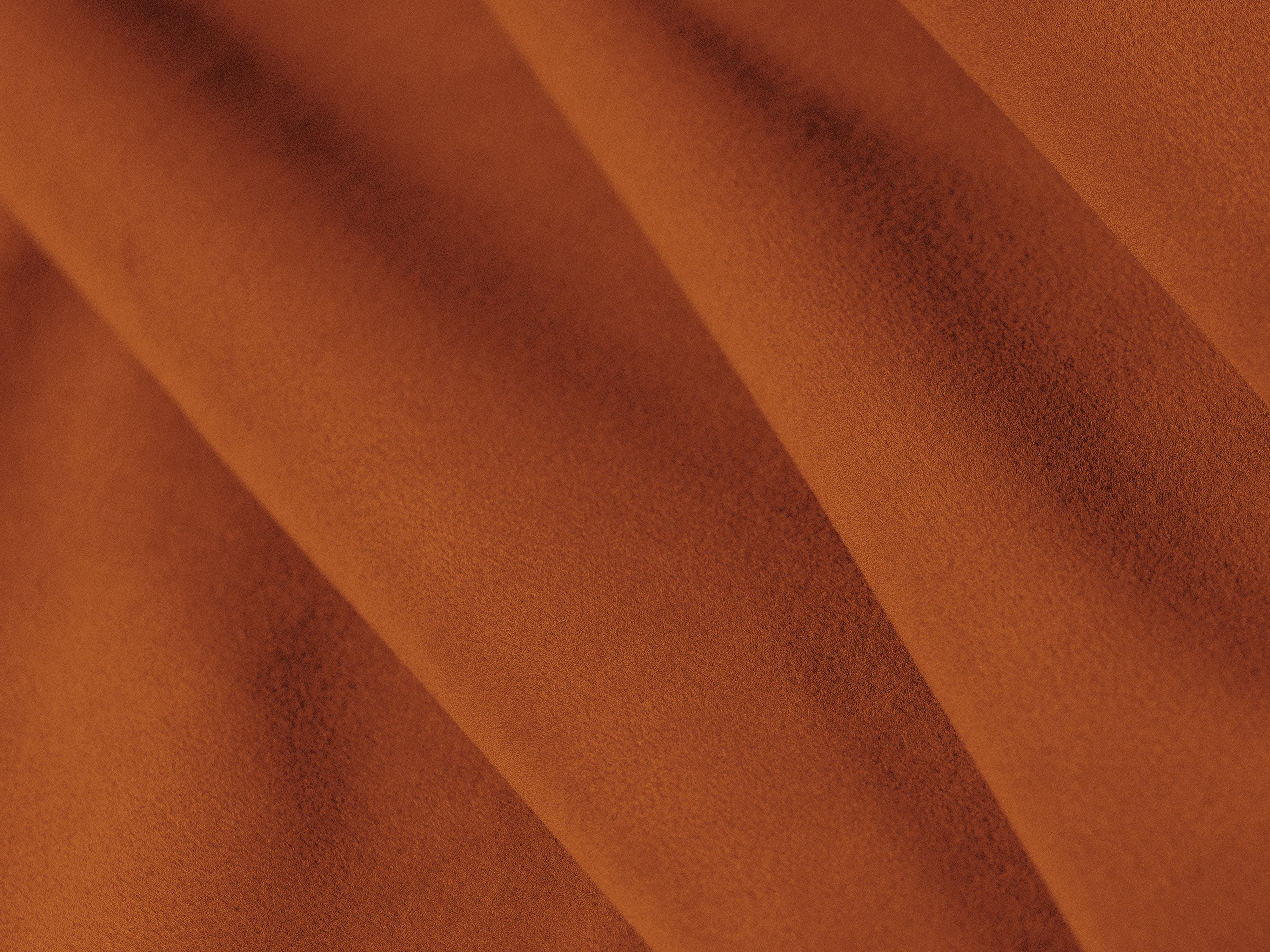 Narożnik aksamitny prawostronny 3,5-osobowy SKY terracotta Cosmopolitan Design Eye on Design