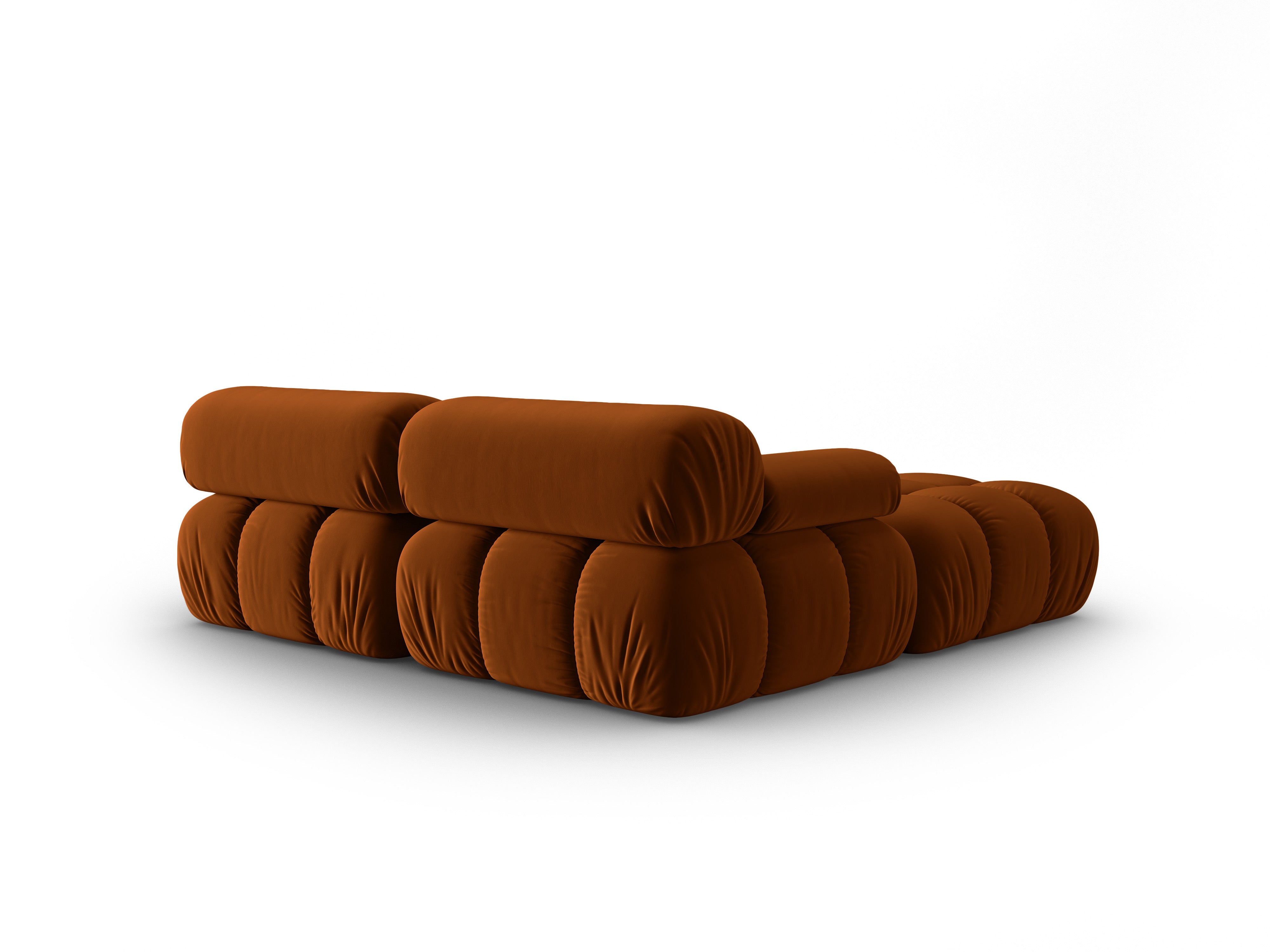 CORTINA Brick Velvet 3-Seater Sofa