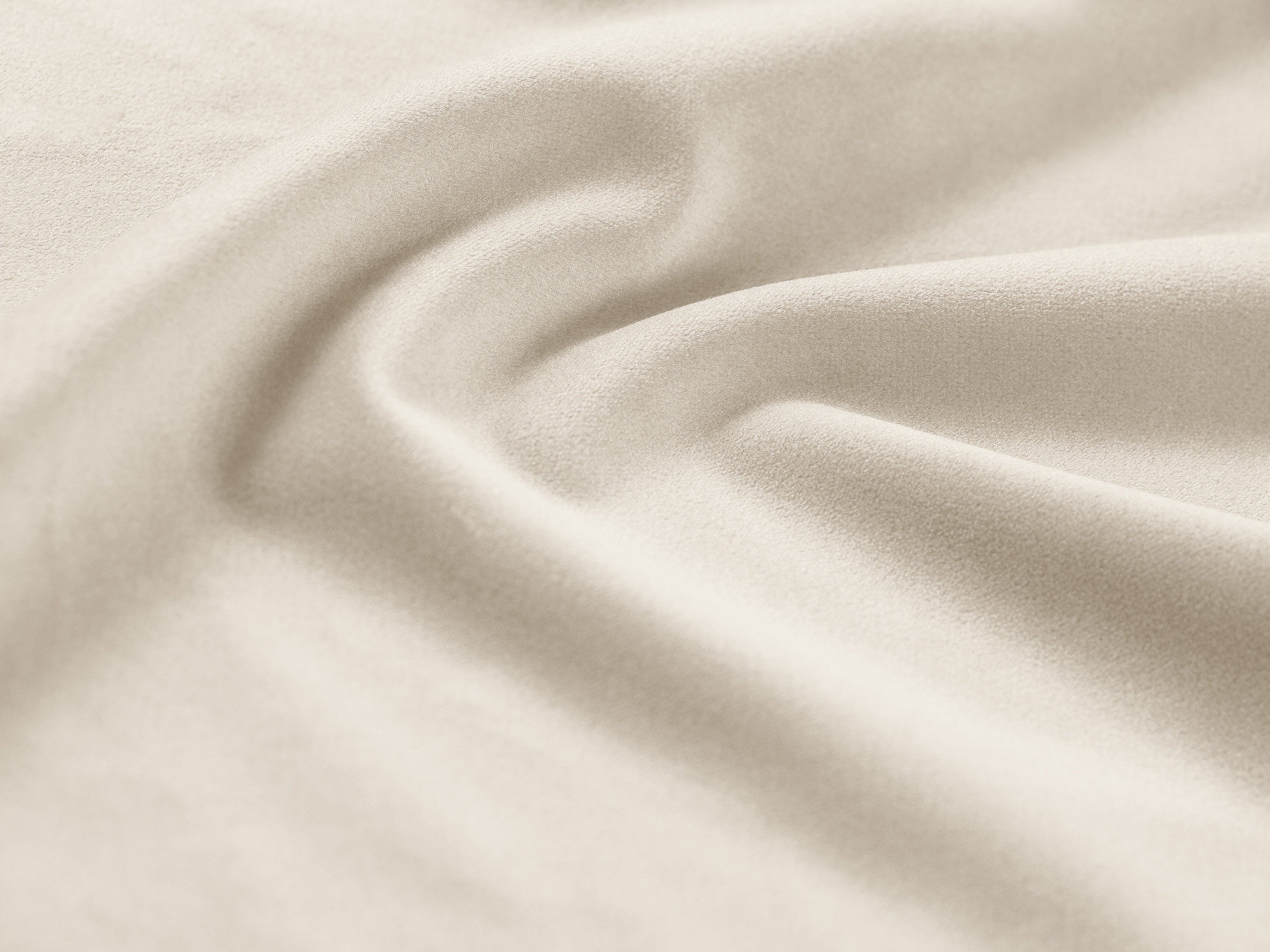 Narożnik w kształcie U aksamitny lewostronny CHICAGO jasnobeżowy – sofa narożna