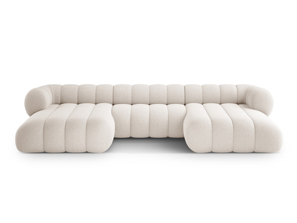 KOGE cream 6-seater panoramic sofa