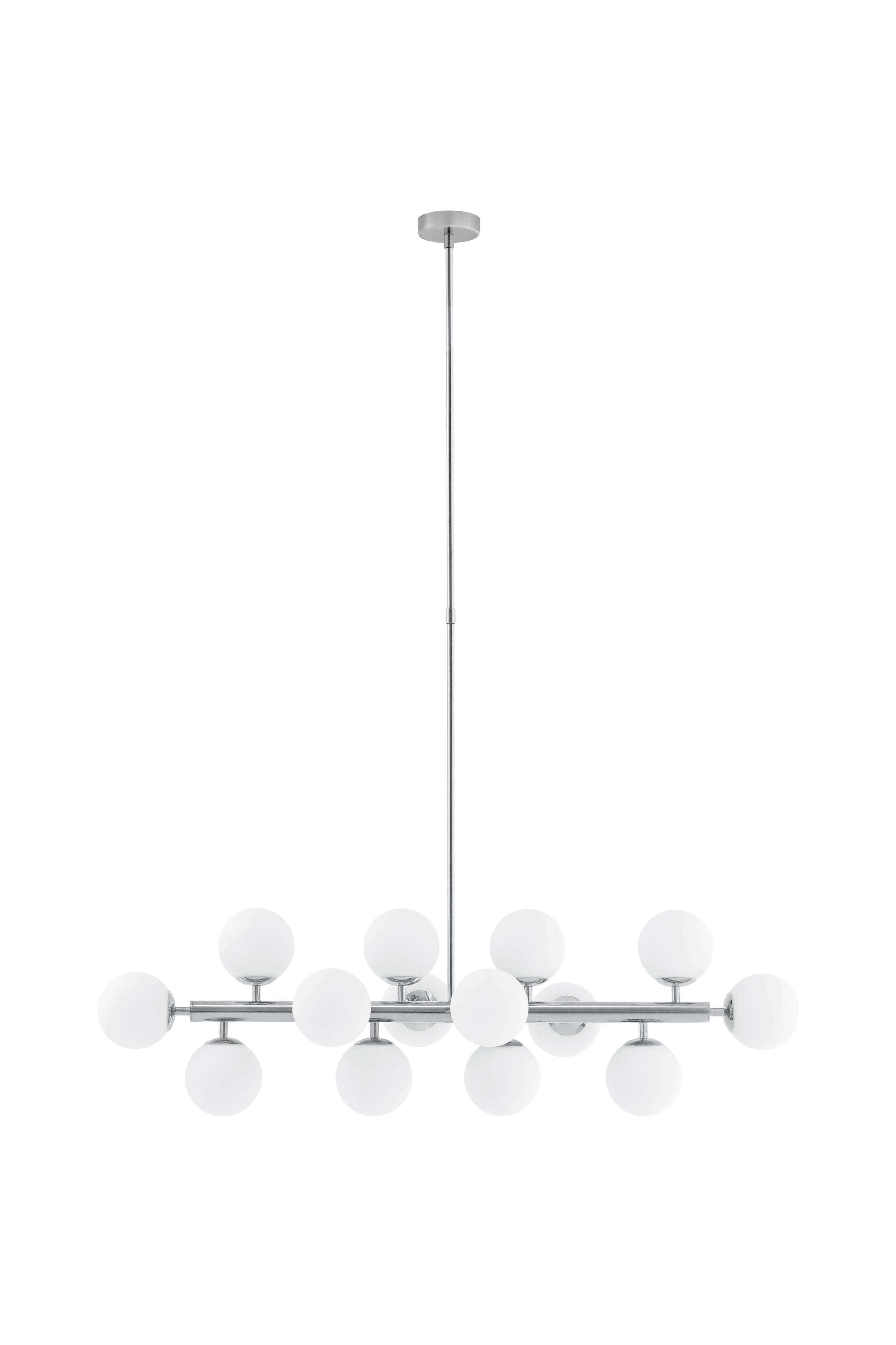 CUMULUS 1 chandelier chrome