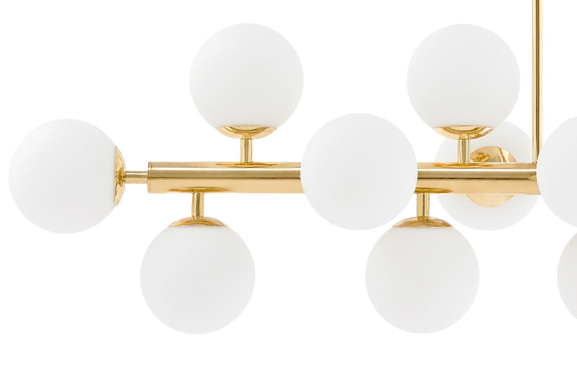 CUMULUS 1 chandelier gold