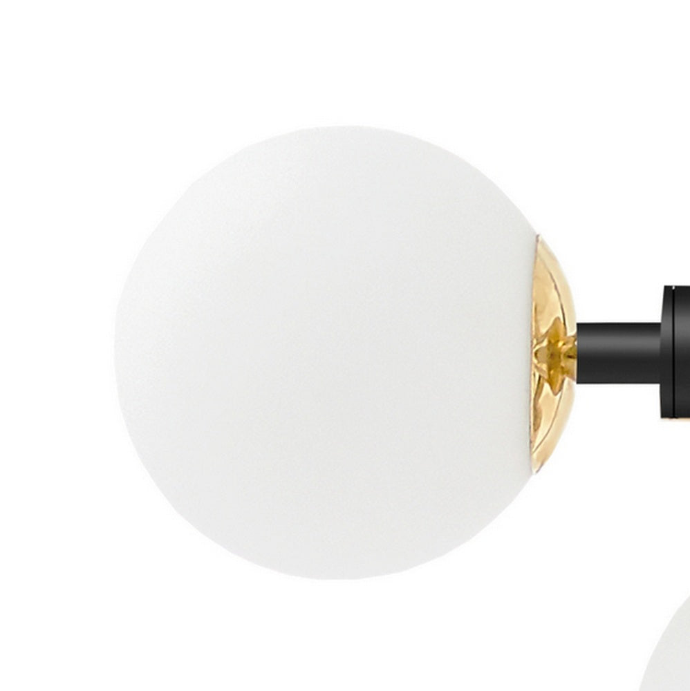 CUMULUS 2 Black Chandelier
