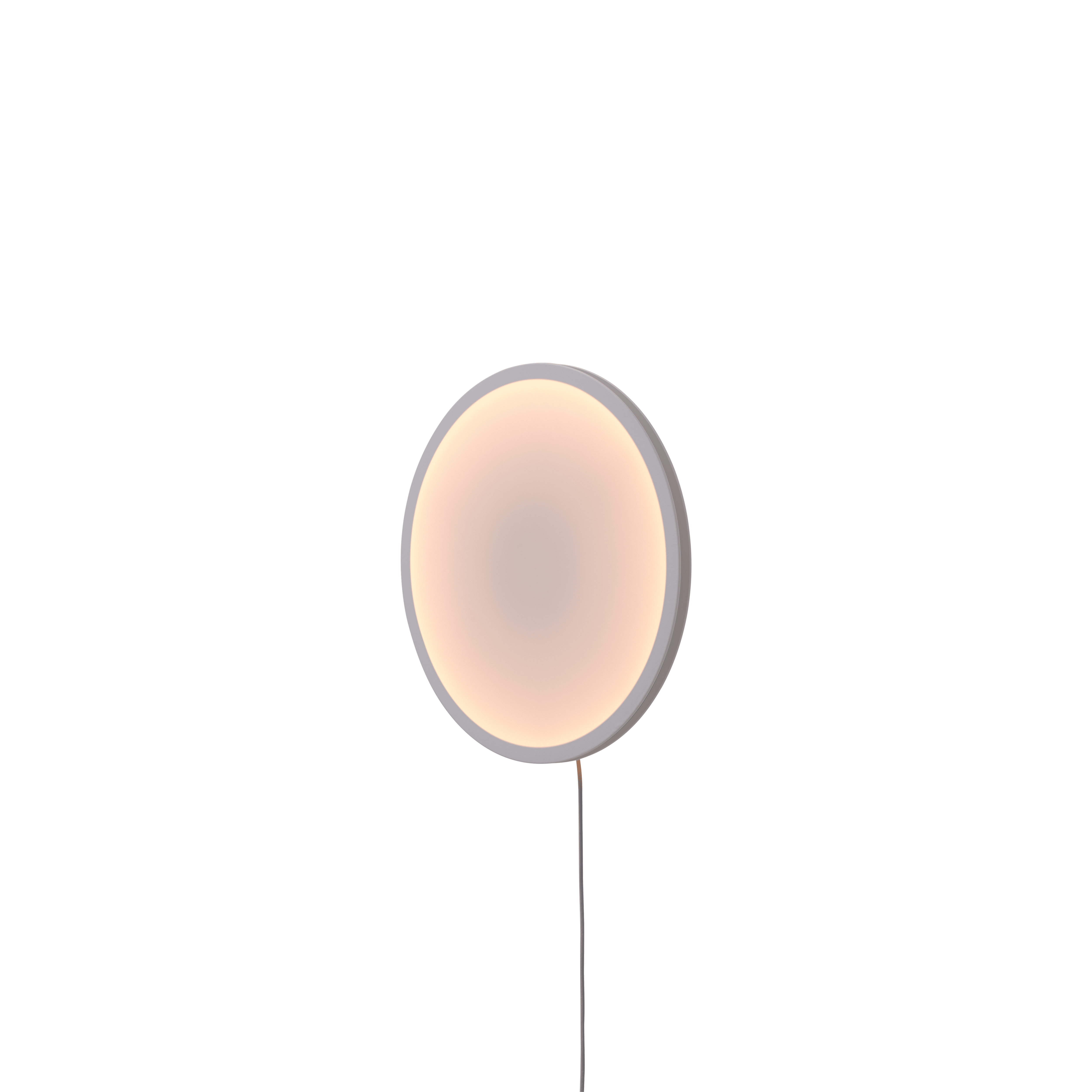 Wall Lamp CALM White with Gray Trim