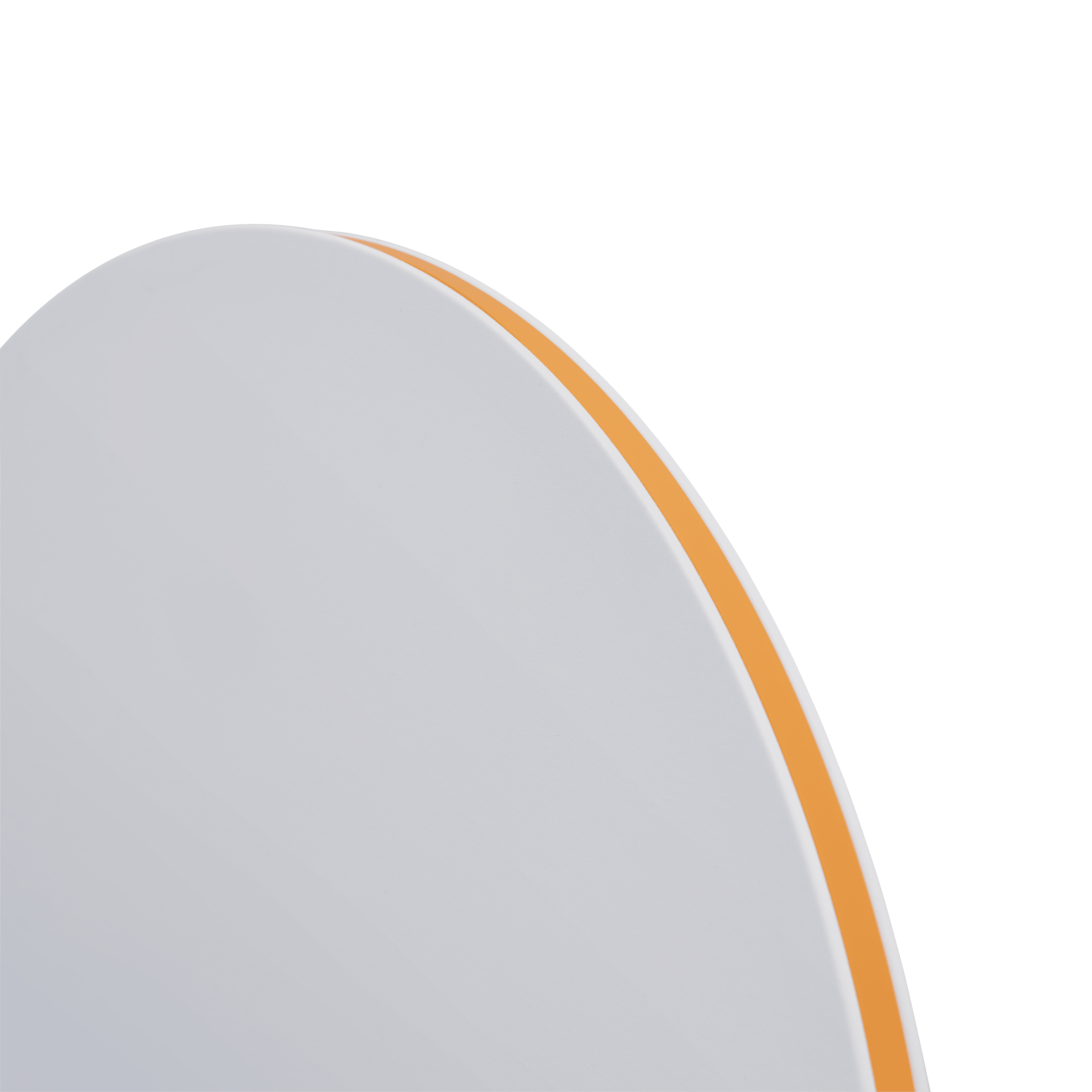 Wall Lamp CALM White with Orange Trim
