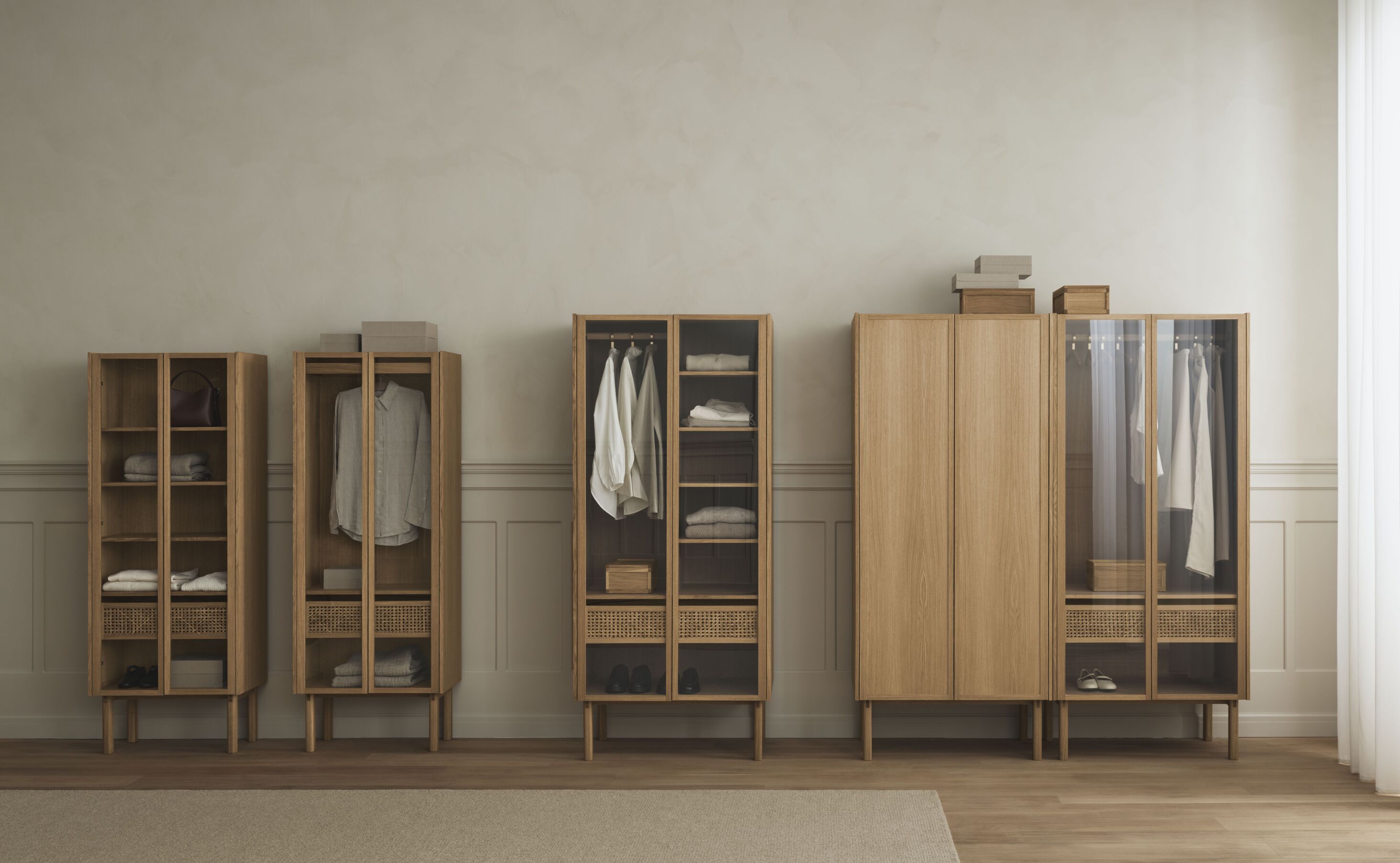CANA cabinet oak wood