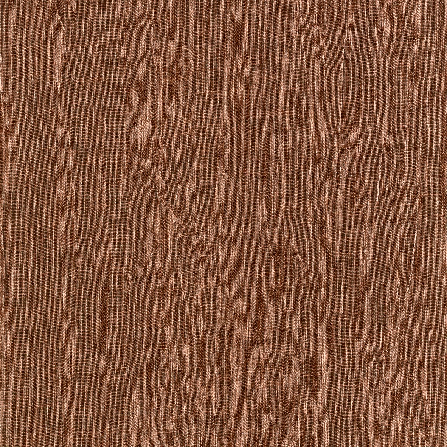 Textile structural non-woven wallpaper LINON - FAUVE brown