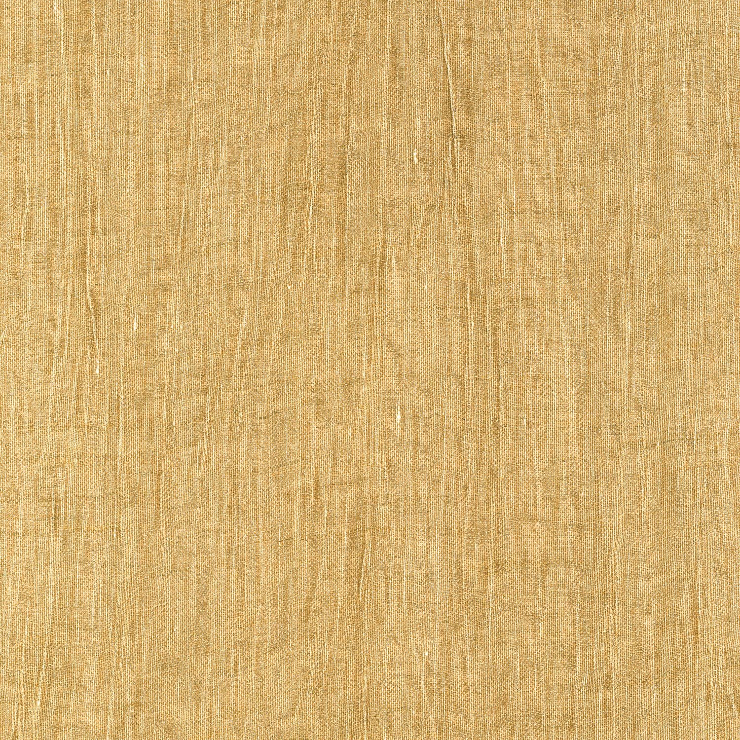 Non-woven textile structural wallpaper LINON - PAILLE straw yellow