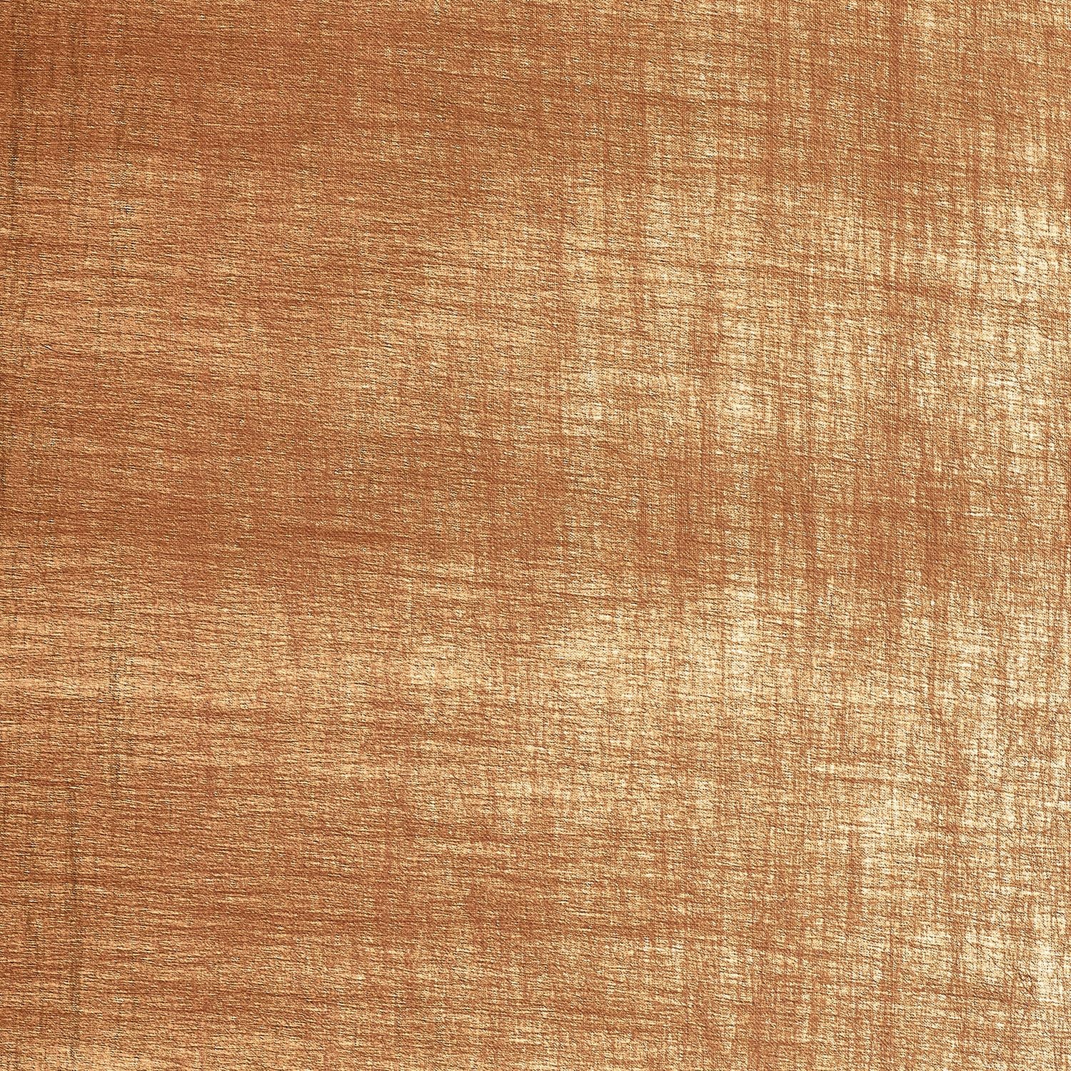 Textile wallpaper with a structural metallic finish HEMERA - COPPER gold