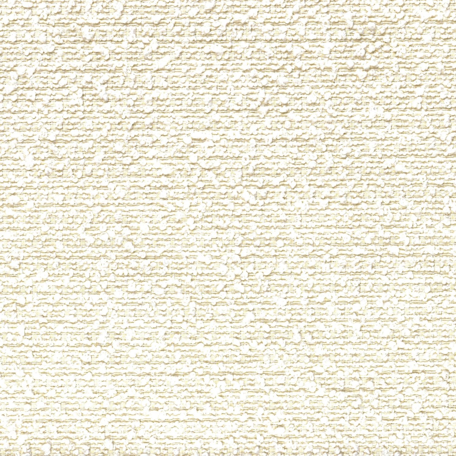 Textured textile wallpaper boucle ETREINTE - IVORY ivory