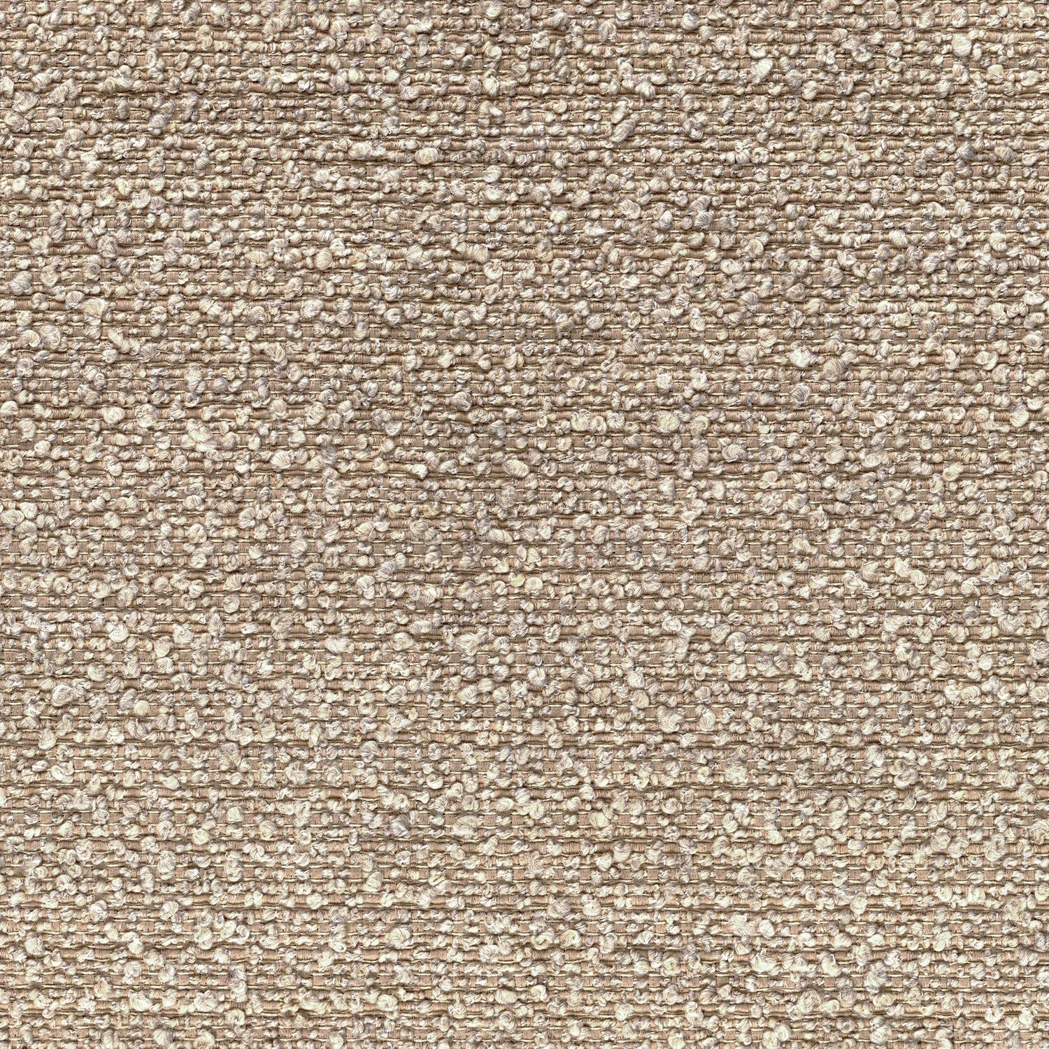 Textured textile wallpaper boucle ETREINTE - BEIGE beige