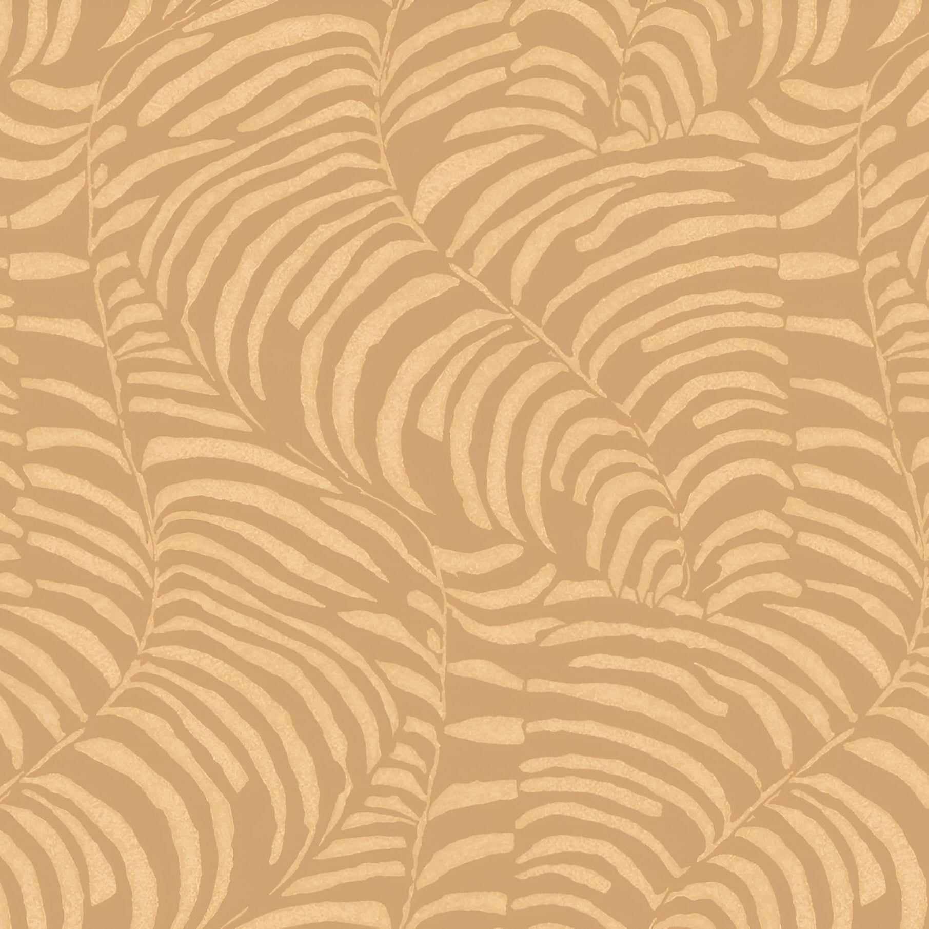 Vlies-Tapete mit Pflanzenmotiv NOBILE - NUDE/DORÉ beige mit Gold