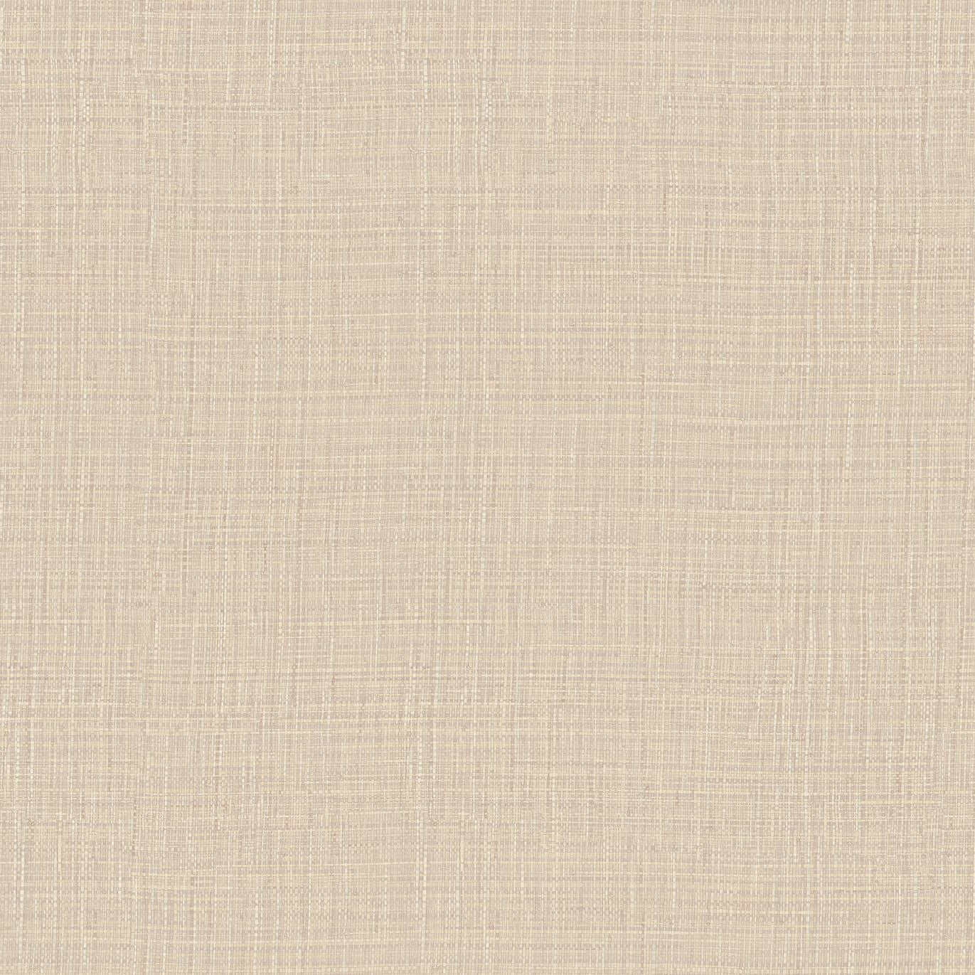 Structural vinyl wallpaper imitating woven raffia SIERRA - GALET beige