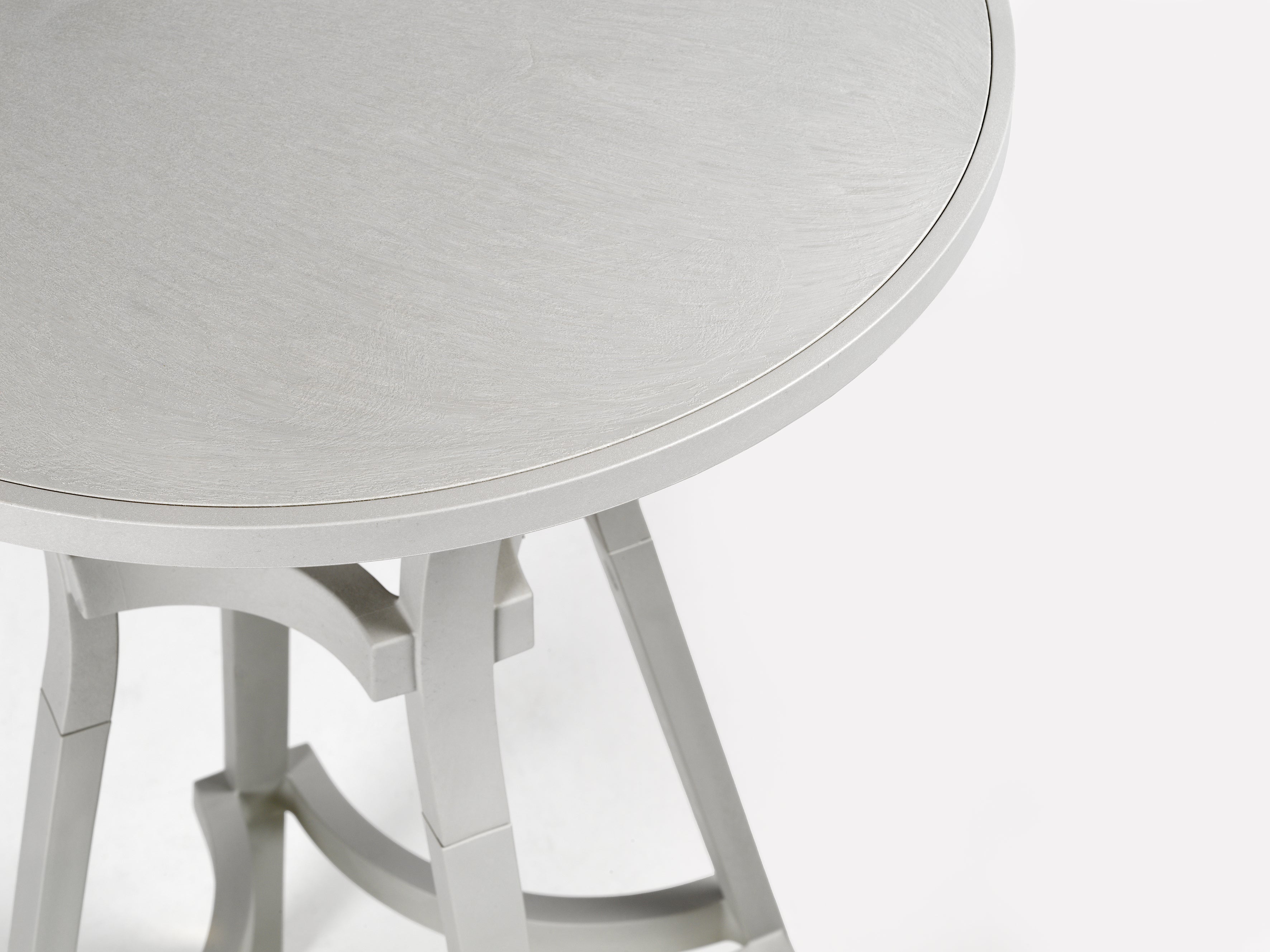Round Outdoor Table COMBO Chalk