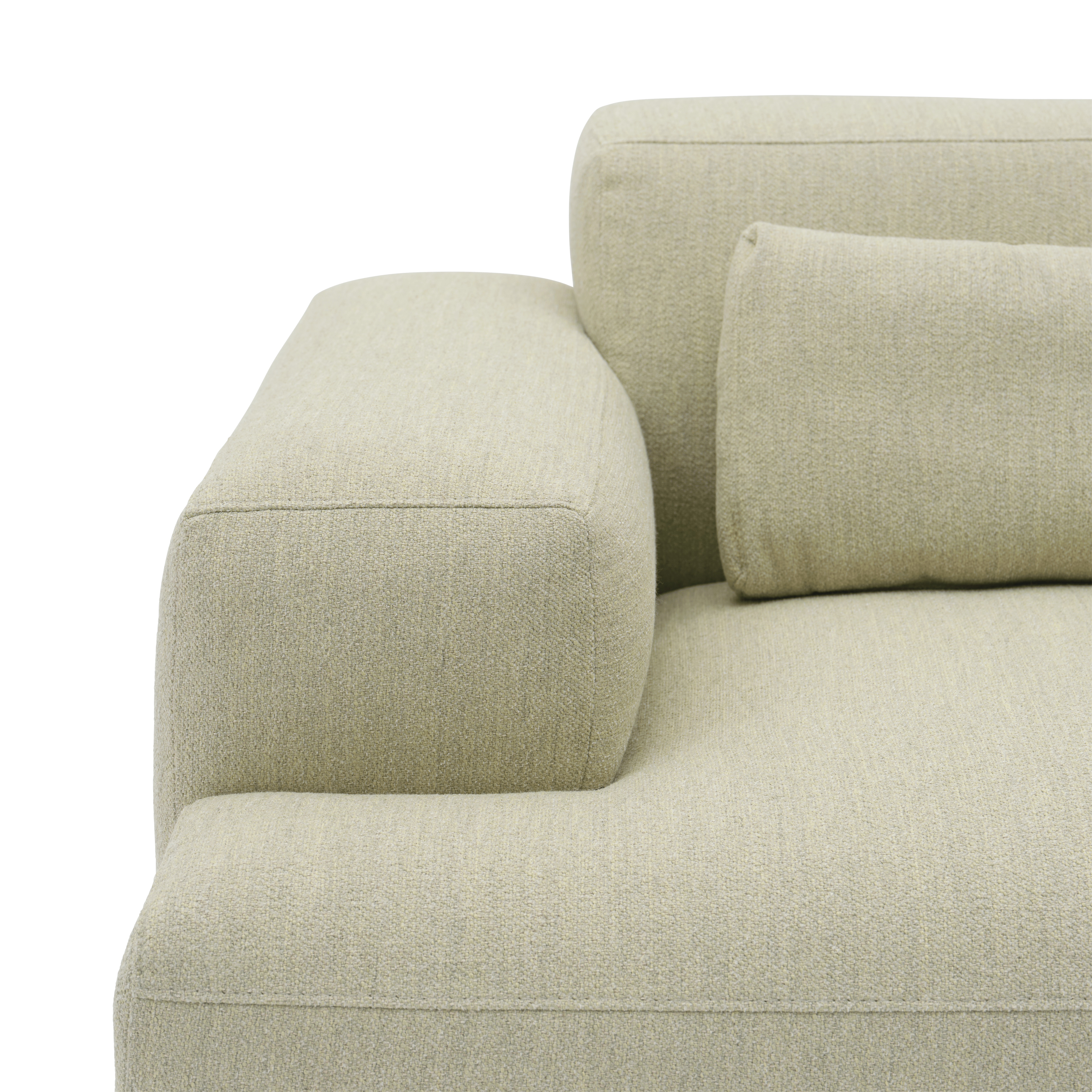 CONNECT SOFT upholstered 3-seater sofa