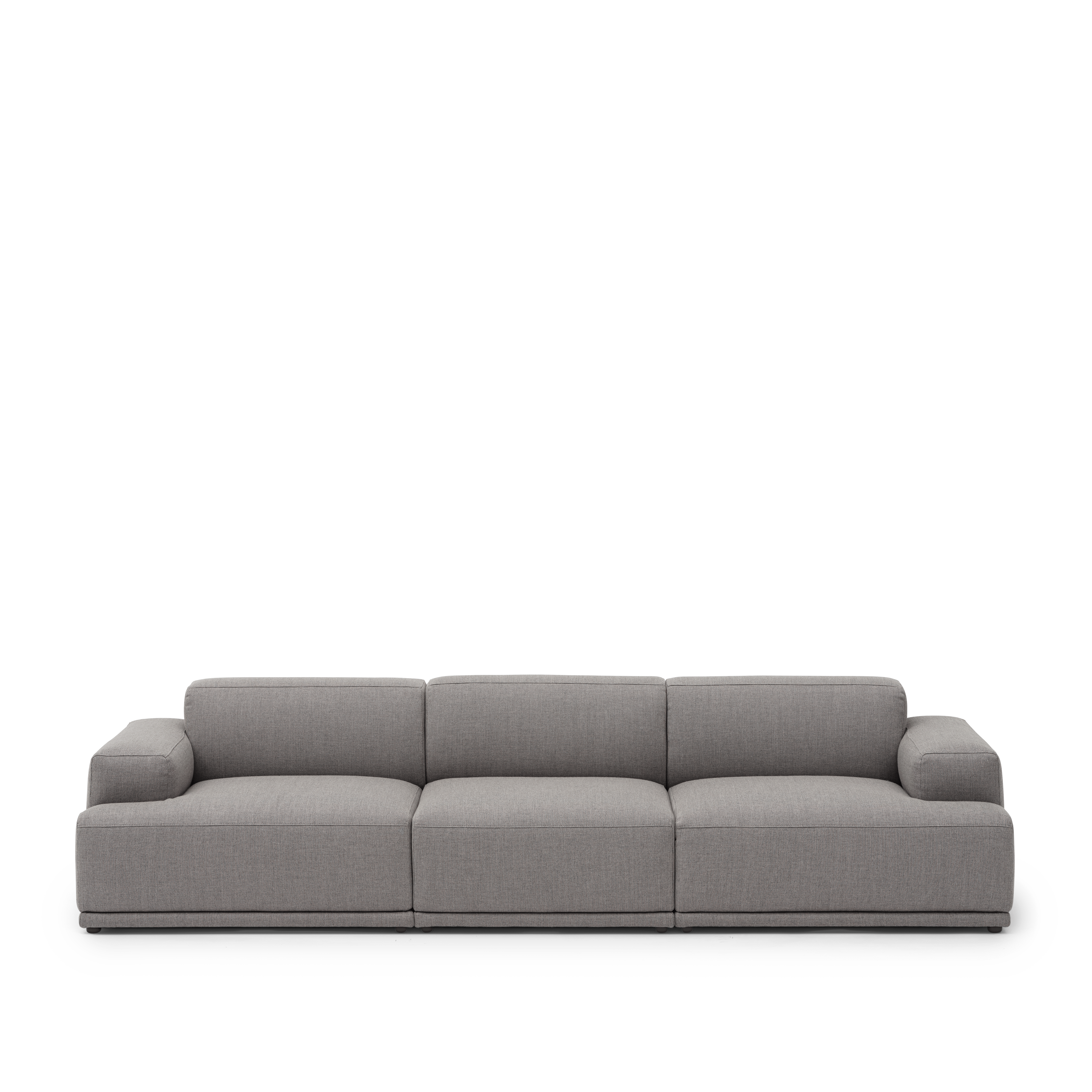 CONNECT SOFT upholstered 3-seater sofa