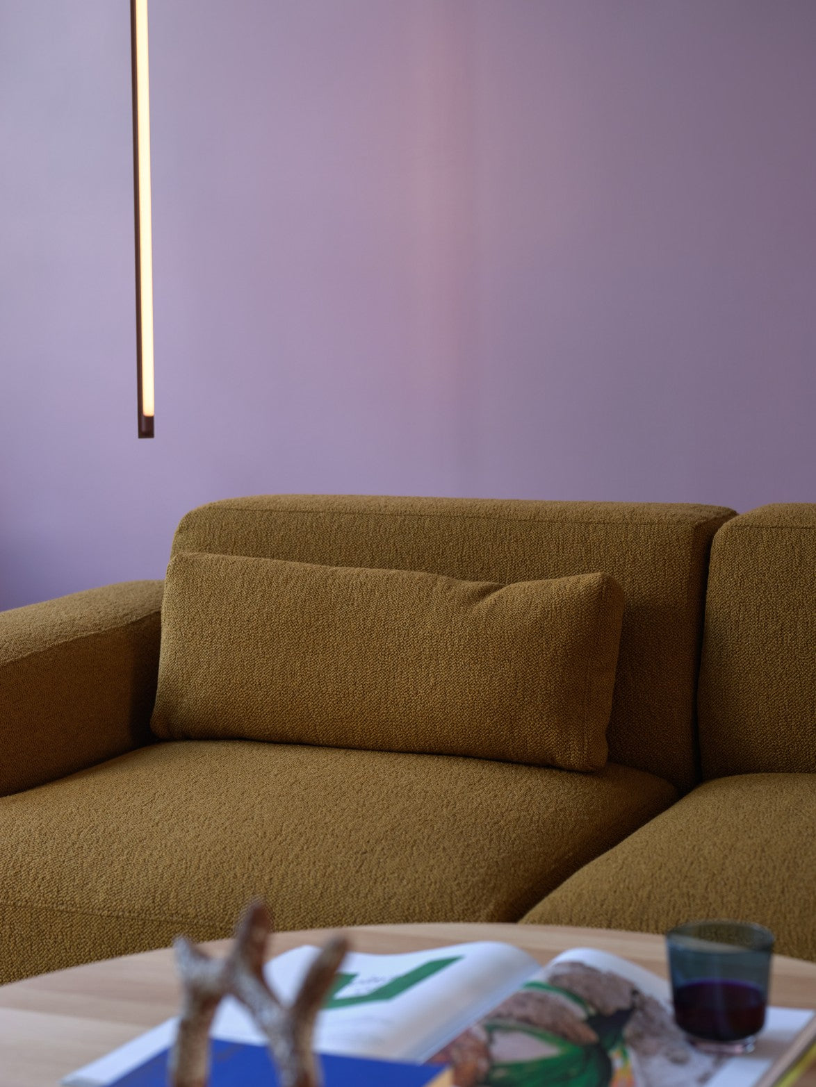 CONNECT SOFT upholstered 3-seater sofa