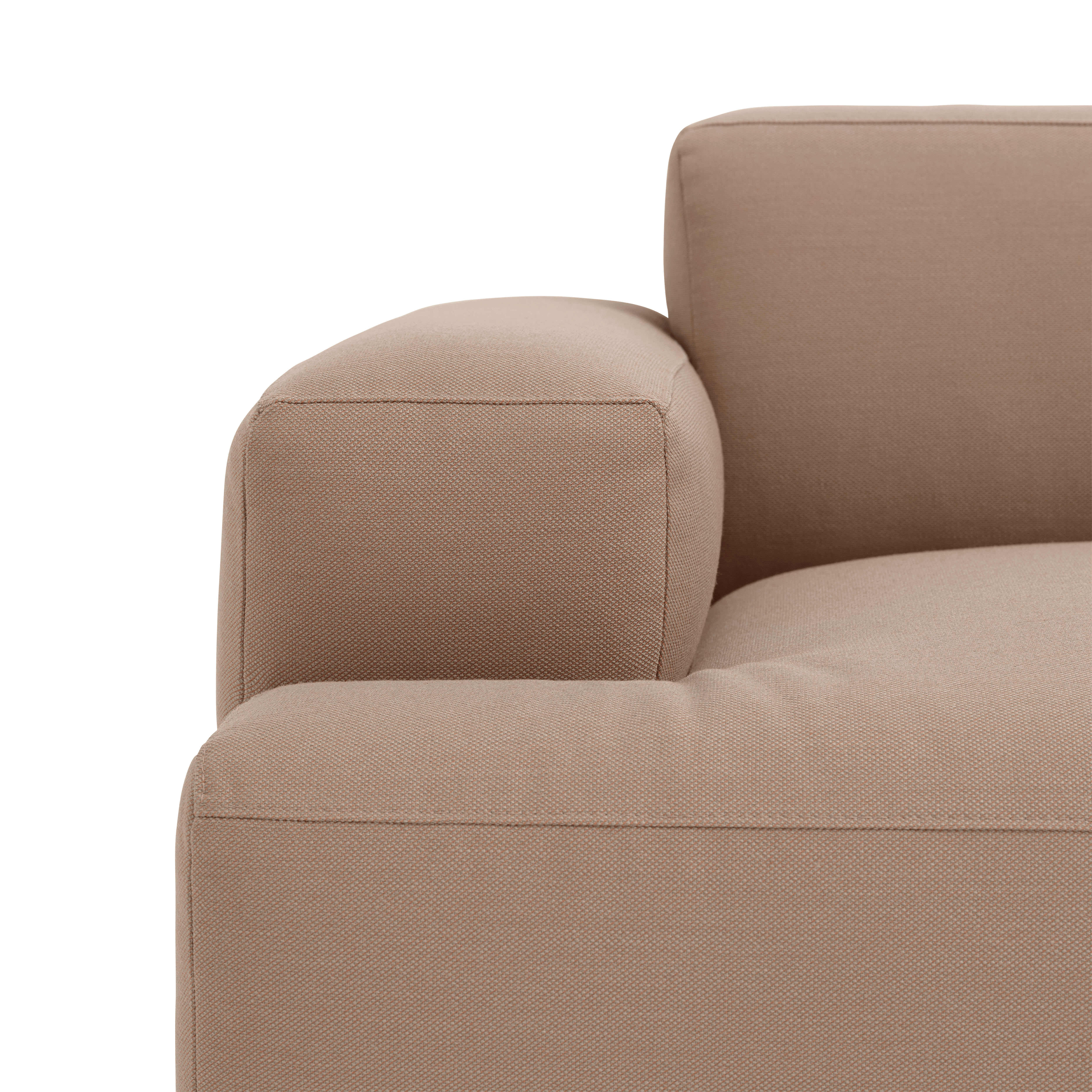 CONNECT SOFT upholstered 3-seater sofa