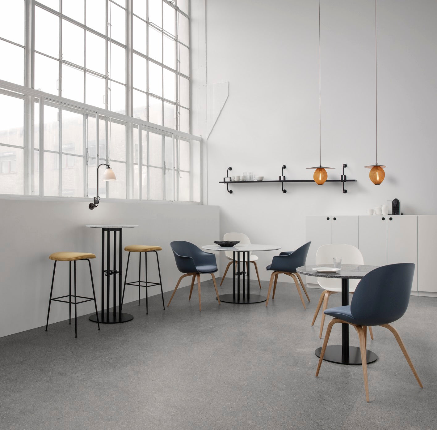 SATELLITE pendant lamp black
