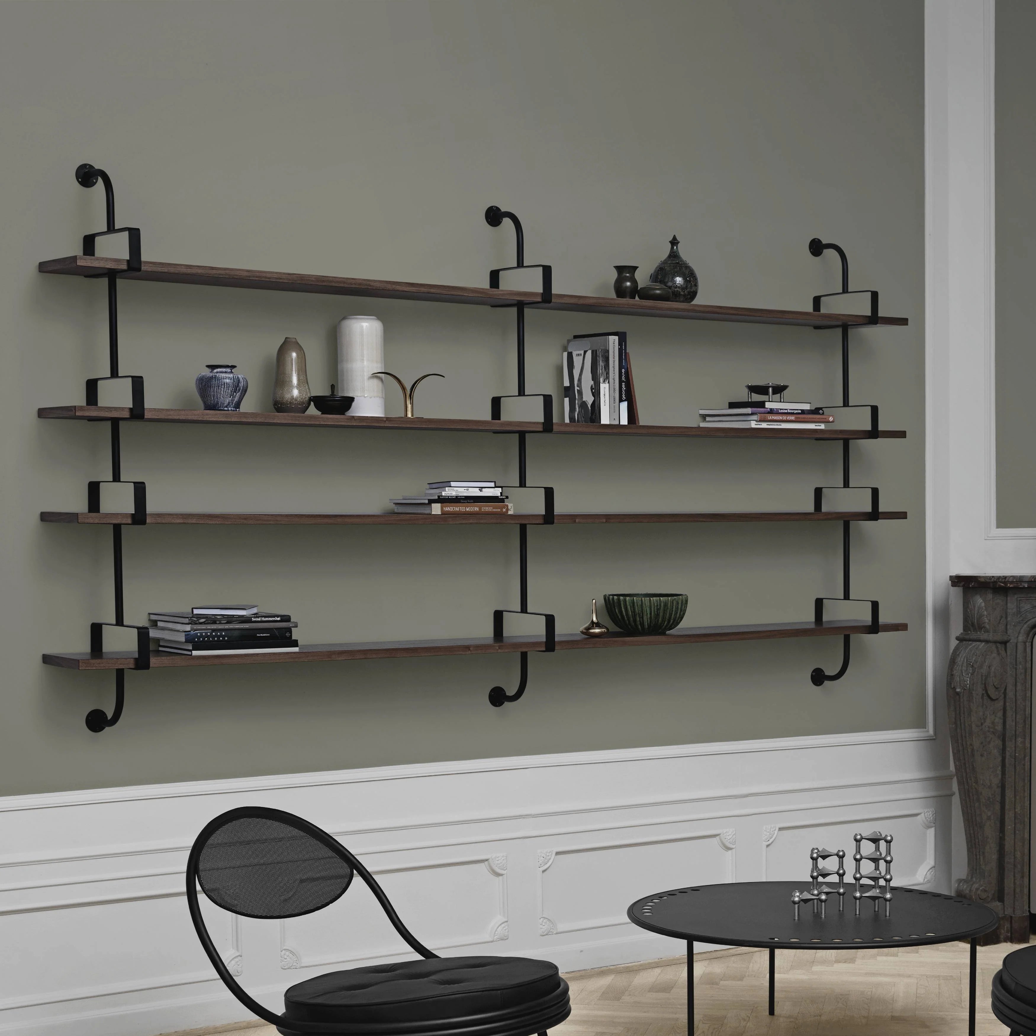 Double Shelf DÉMON Oak Wood