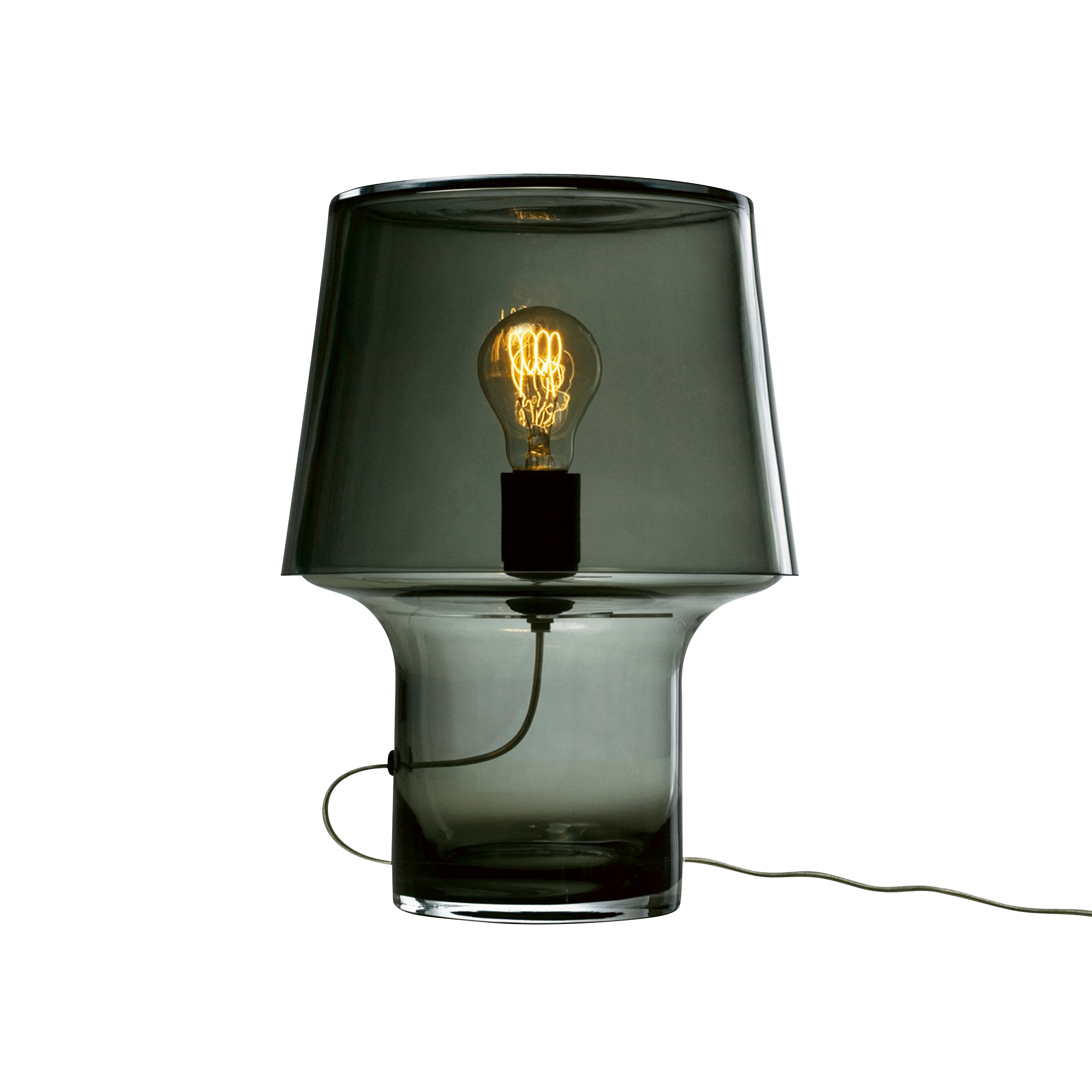 COSY table lamp smoked glass