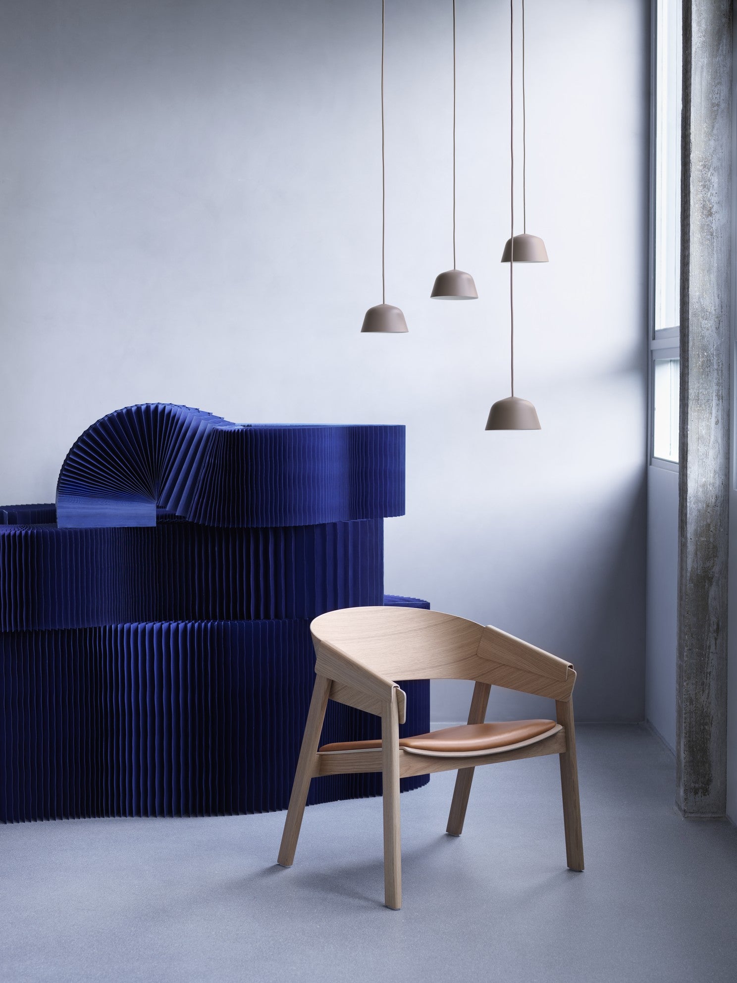 Hanging Lamp AMBIT Taupe