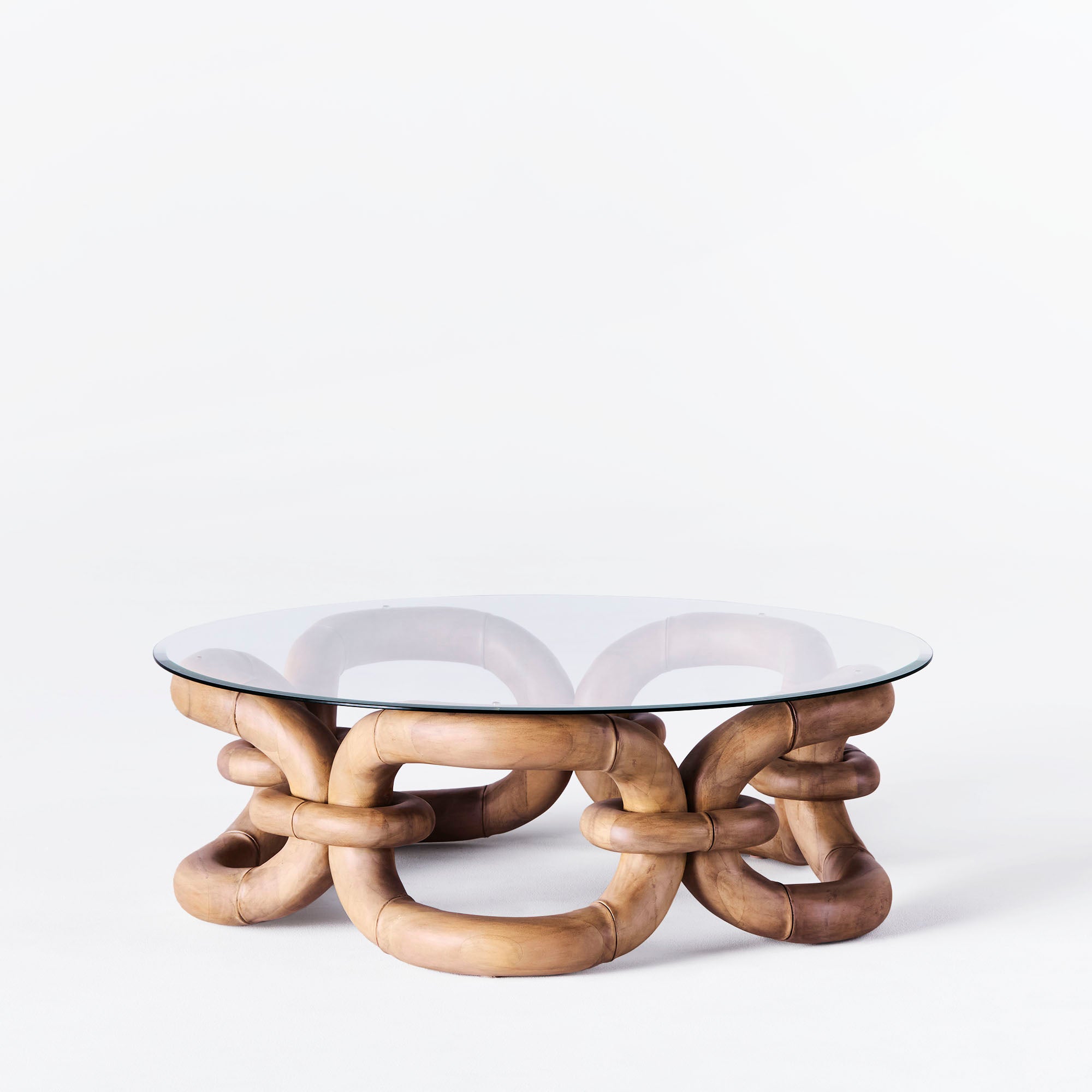 BAMBOO BRACELET coffee table beech wood