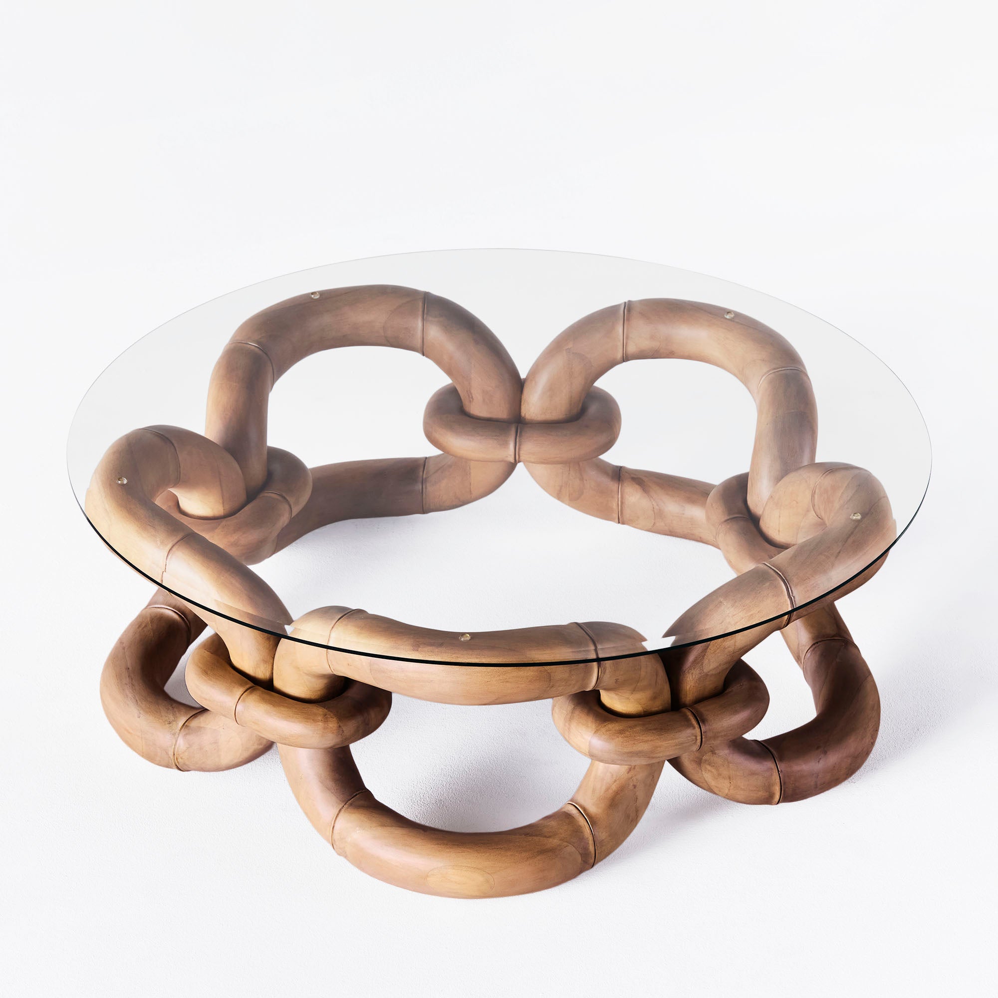 BAMBOO BRACELET coffee table beech wood
