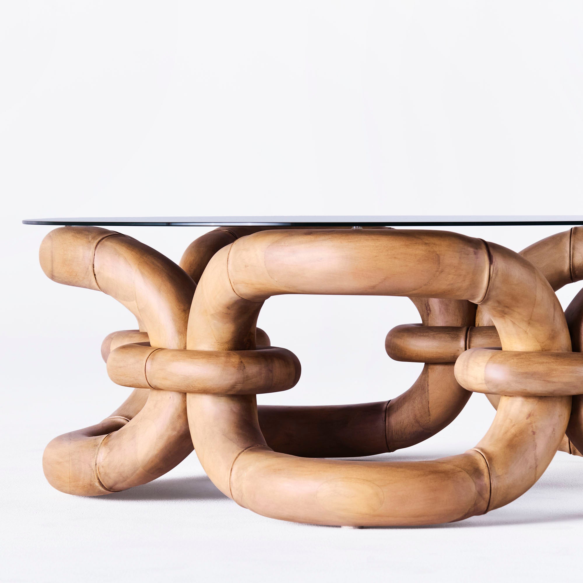 BAMBOO BRACELET coffee table beech wood