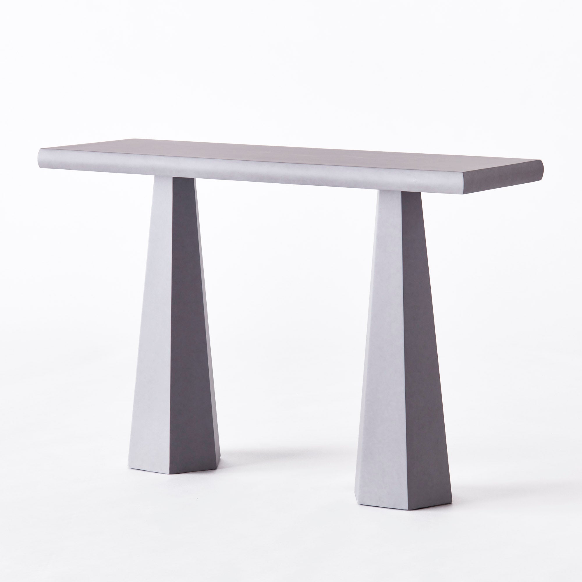 Konsole HEXAGON grau