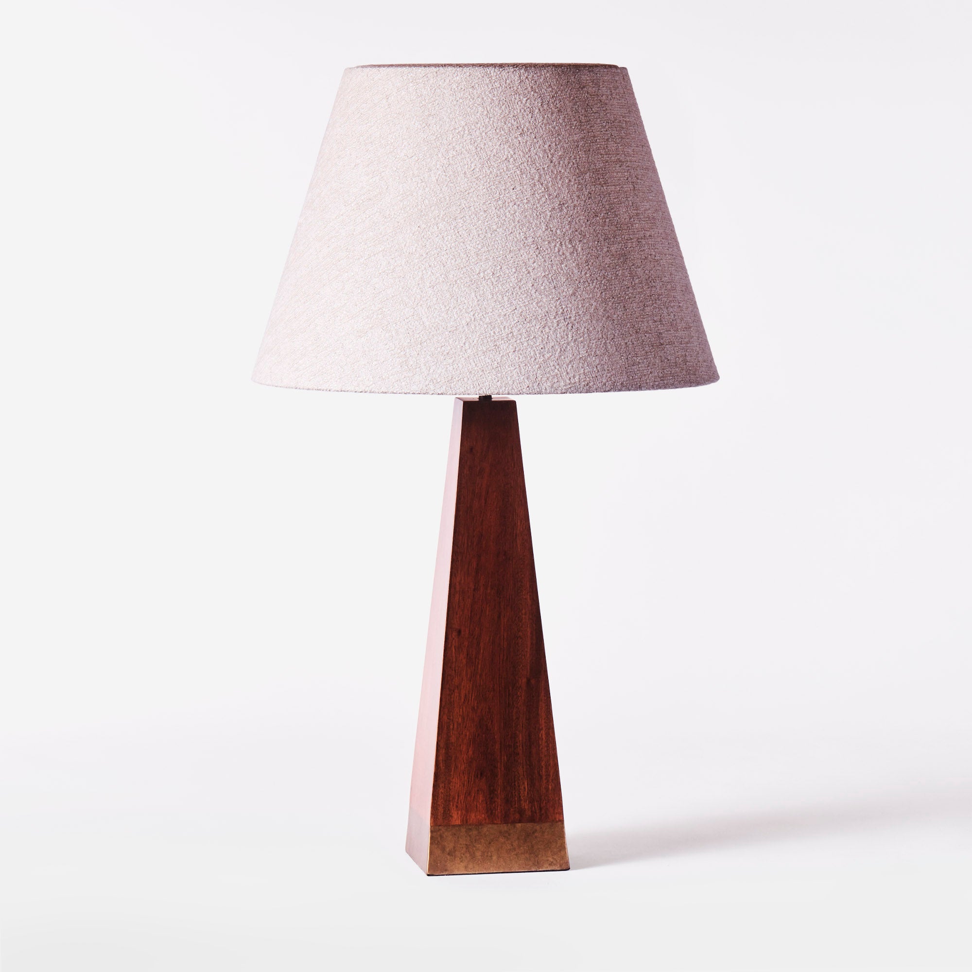Lampa stołowa PYRAMID fornir jesionowy