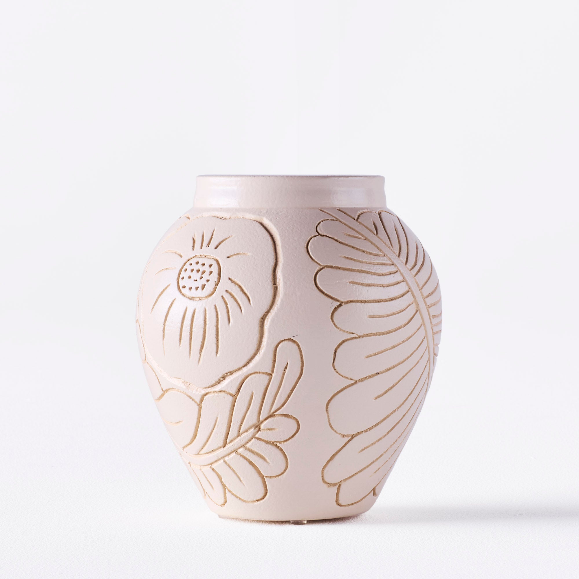 Vase FRIDA weiße Keramik