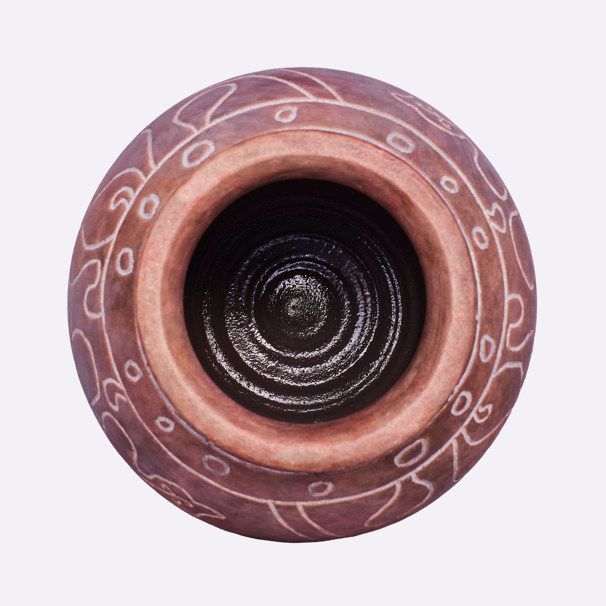 FRIDA vase brown ceramic