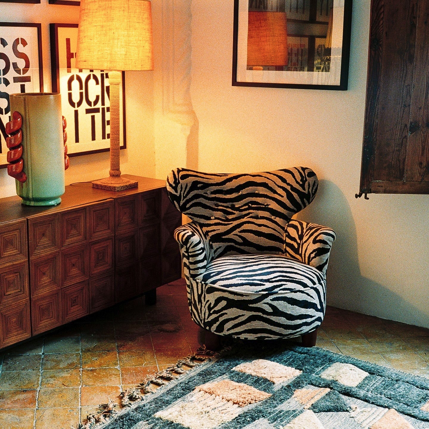 Sessel ELIAS Zebra