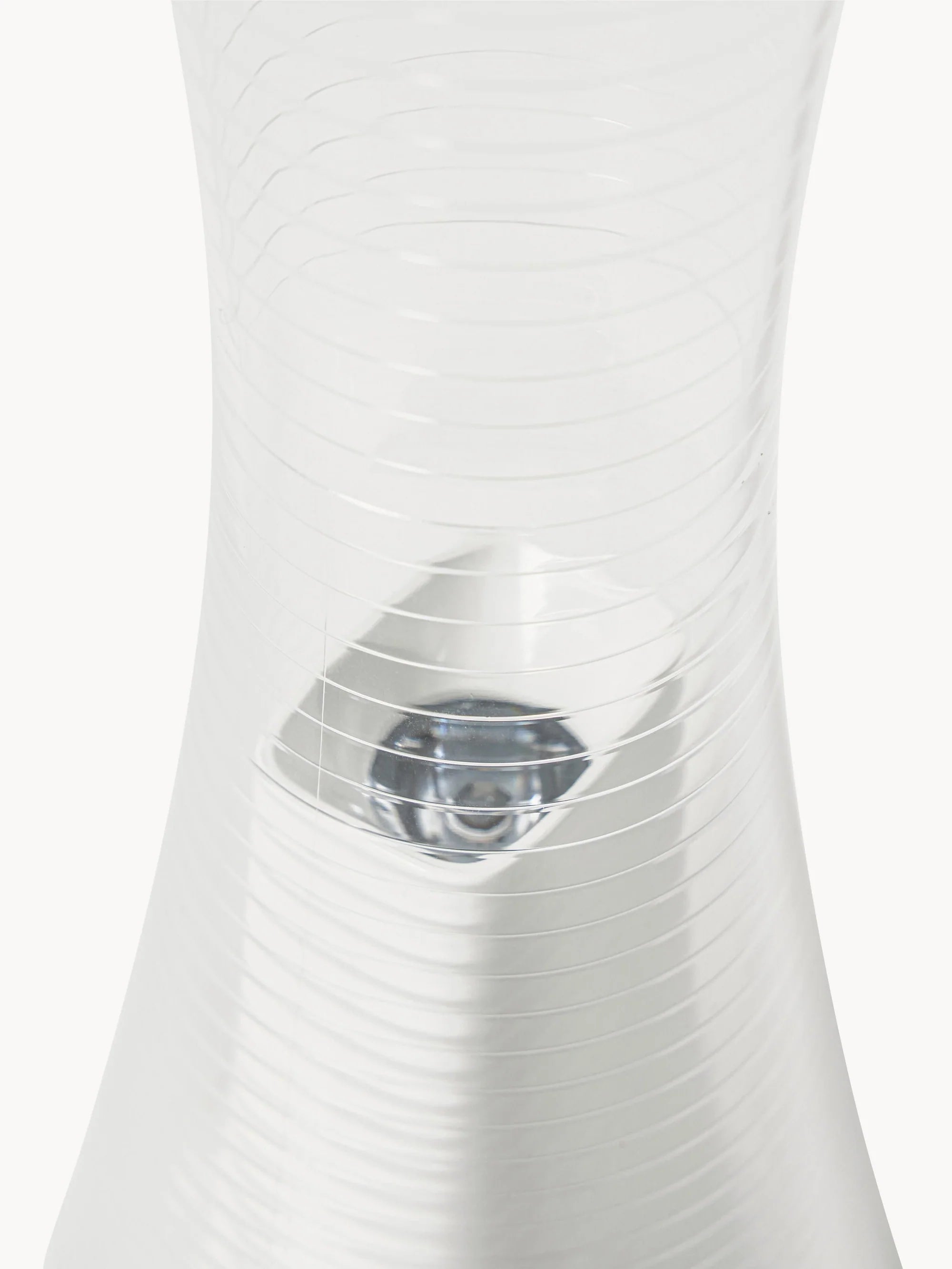 Tragbare Lampe COME TOGETHER transparent mit Weiß