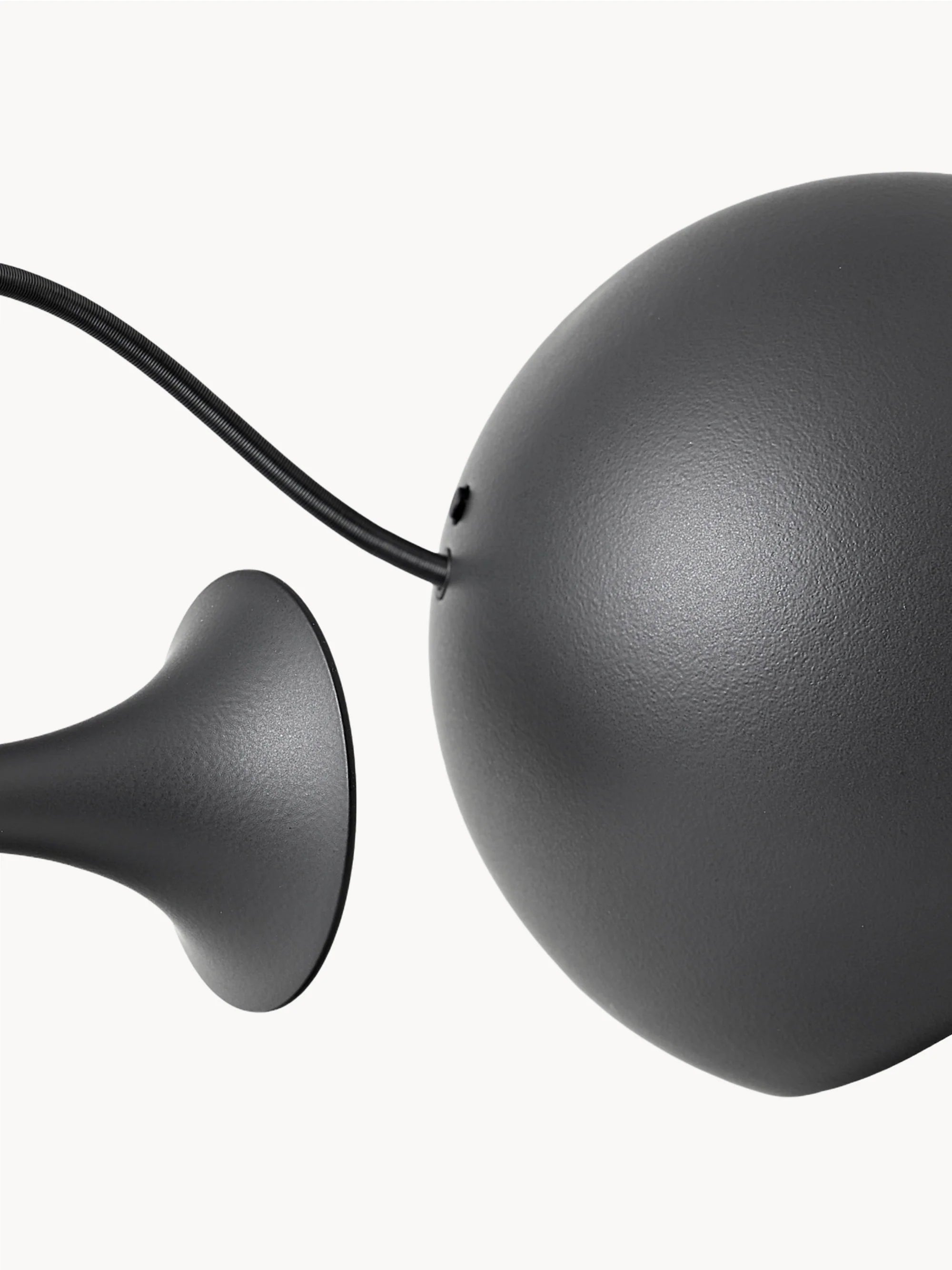 Leselampe IXA in Anthrazit