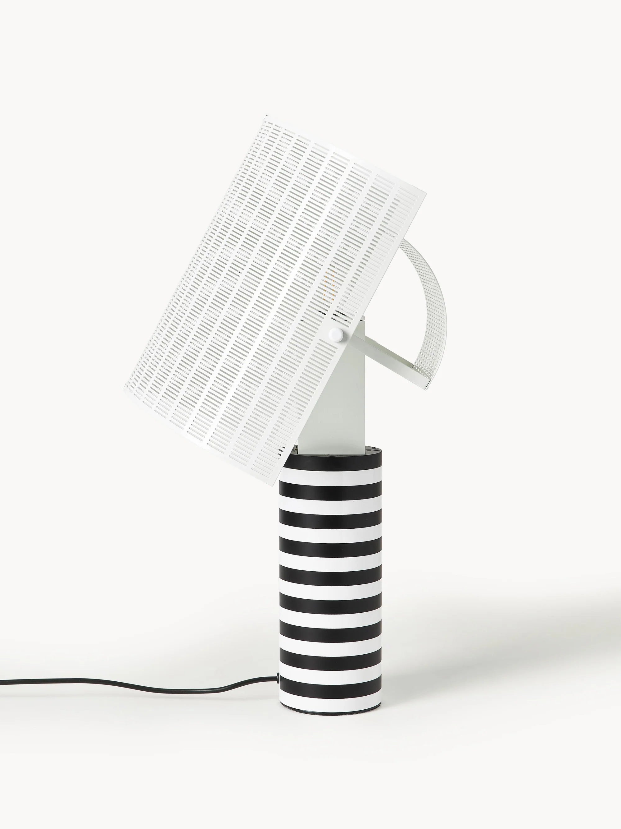 Tischlampe SHOGUN weiß mit Schwarz