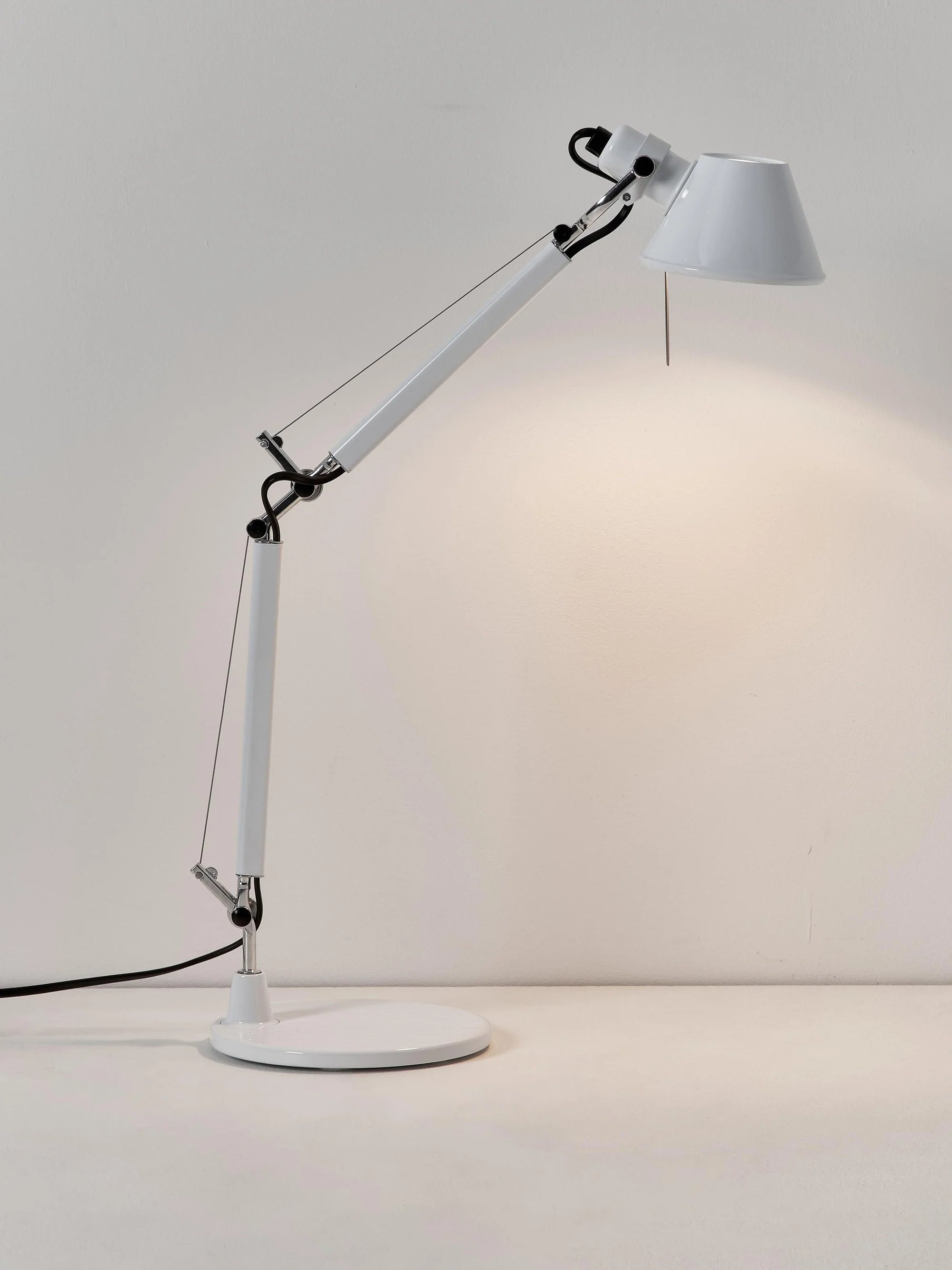 Adjustable Desk Lamp TOLOMEO MICRO Matte White
