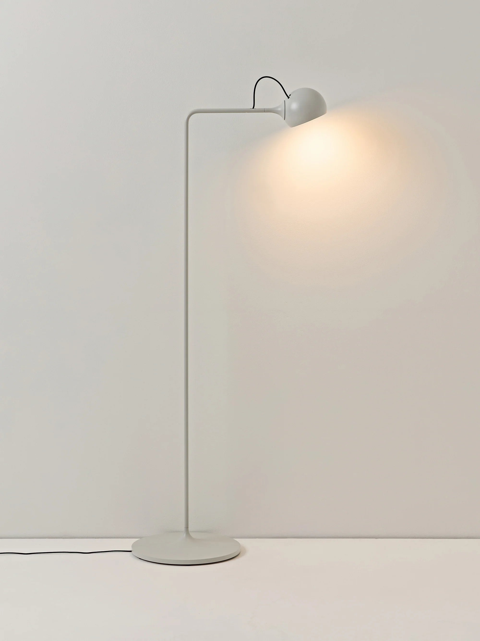 IXA Light Gray Reading Floor Lamp