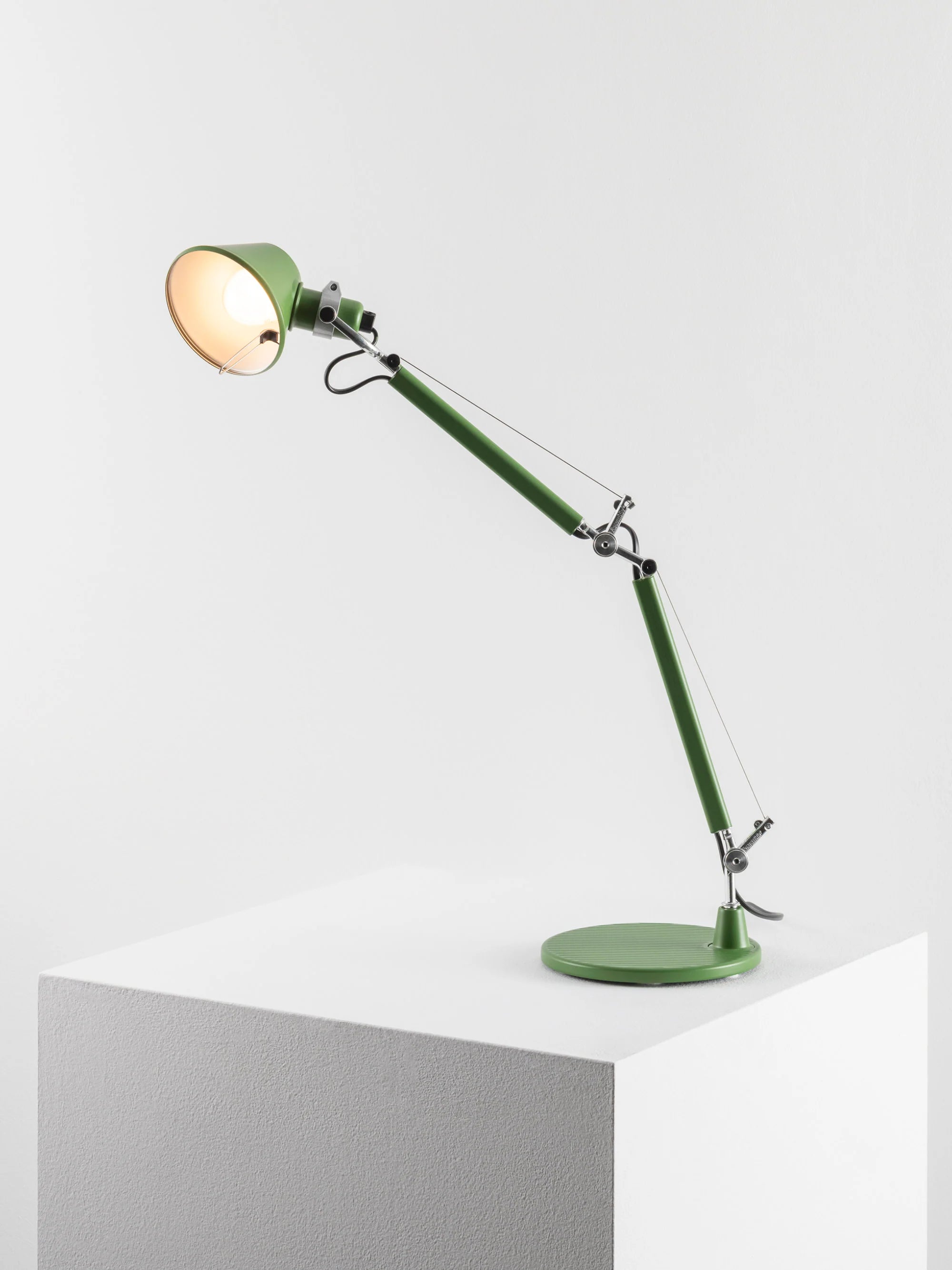 Adjustable Desk Lamp TOLOMEO MICRO COLOR MATTE Olive
