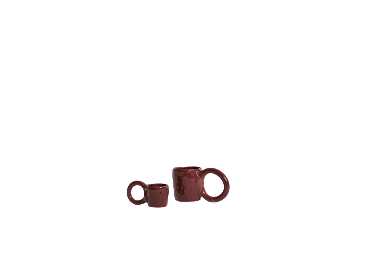Cherry DONUT espresso cup set