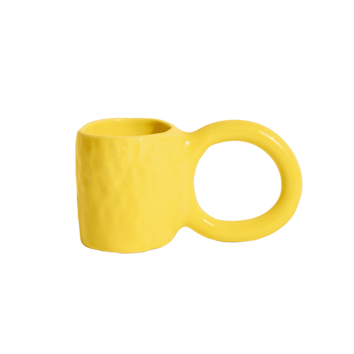 Yellow DONUT mug