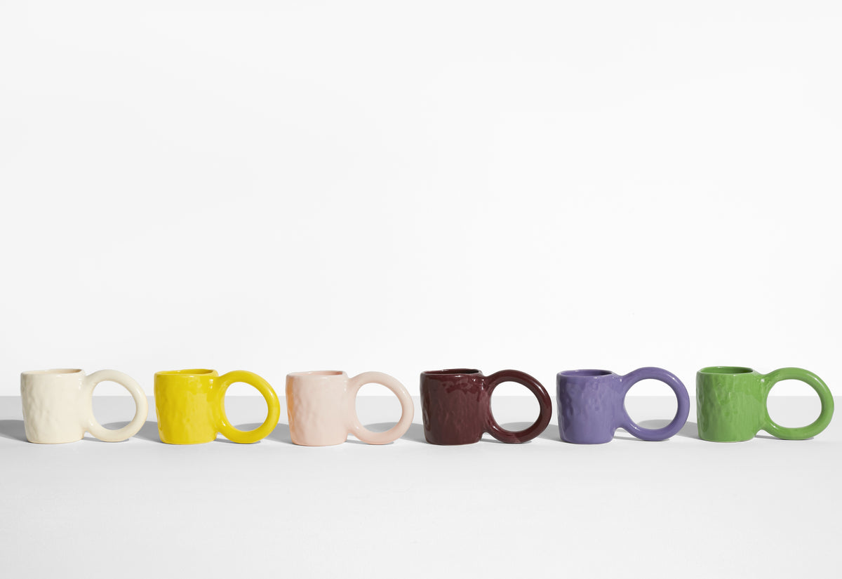 DONUT yellow espresso cup set