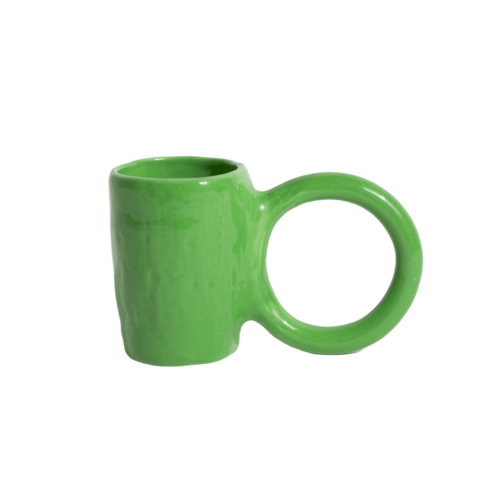 Green DONUT Mug