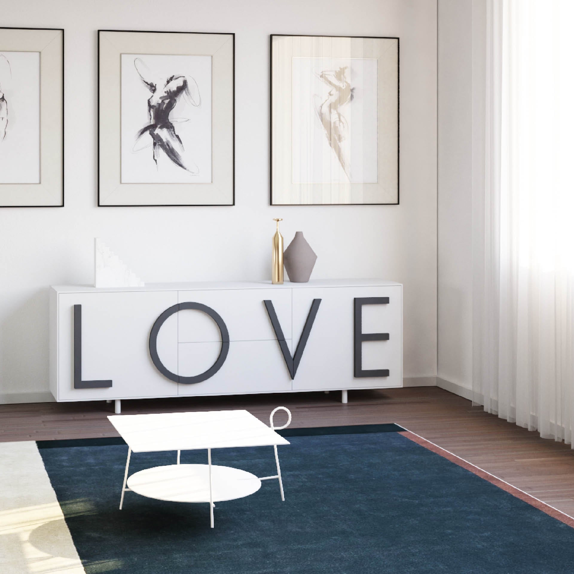 Love in Love White