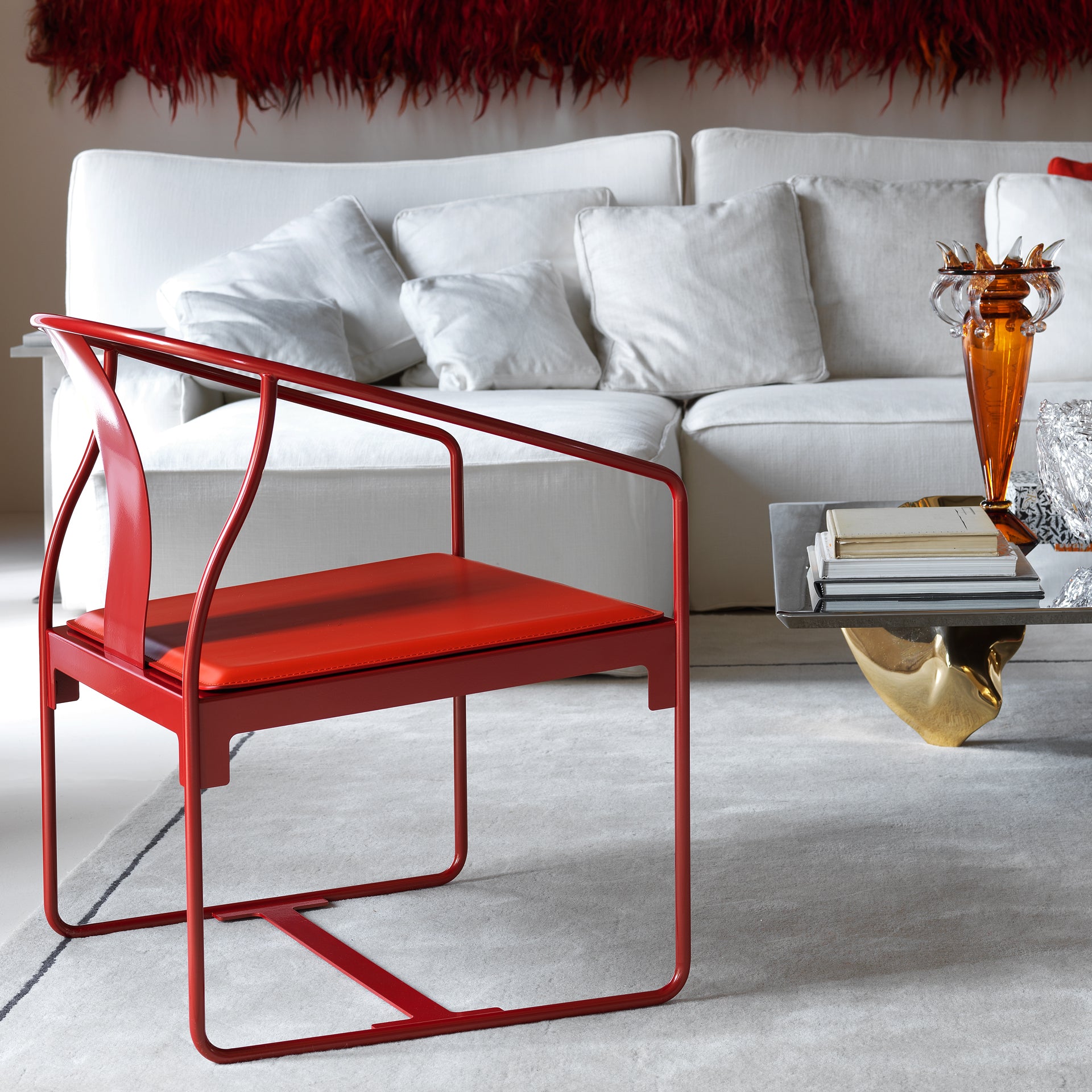 Brown Mingx armchair