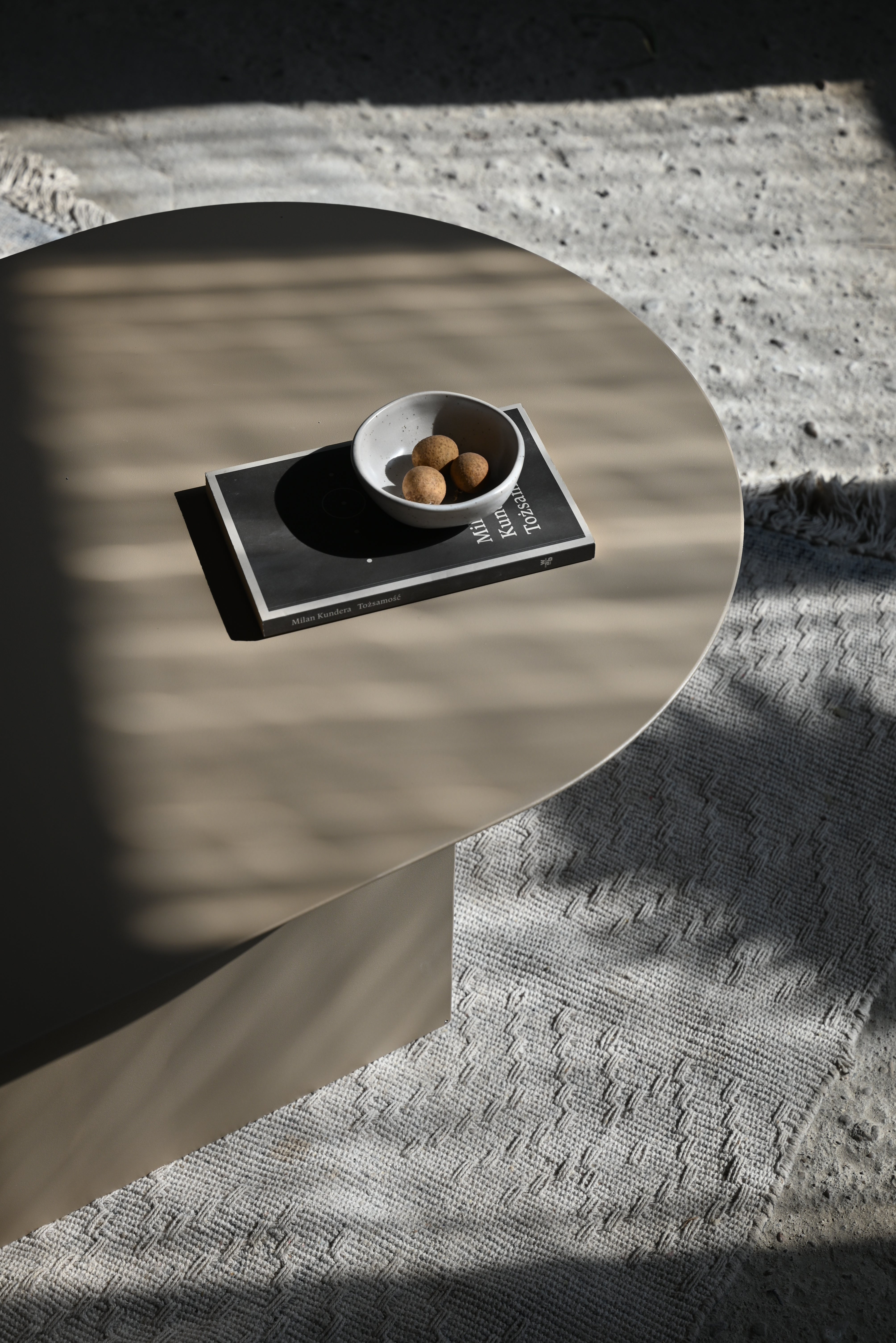 FUKU LONG Coffee Table in Steel and Wood