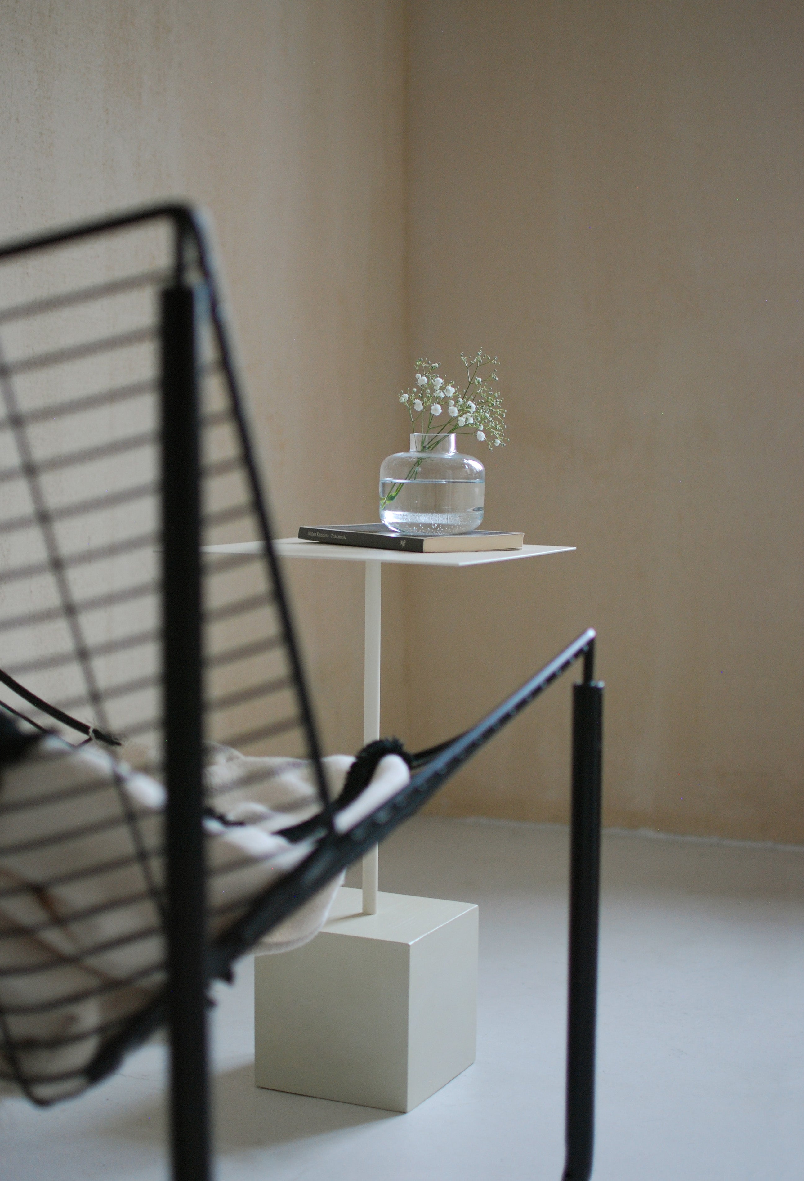 LEN Coffee Table in Steel and Wood