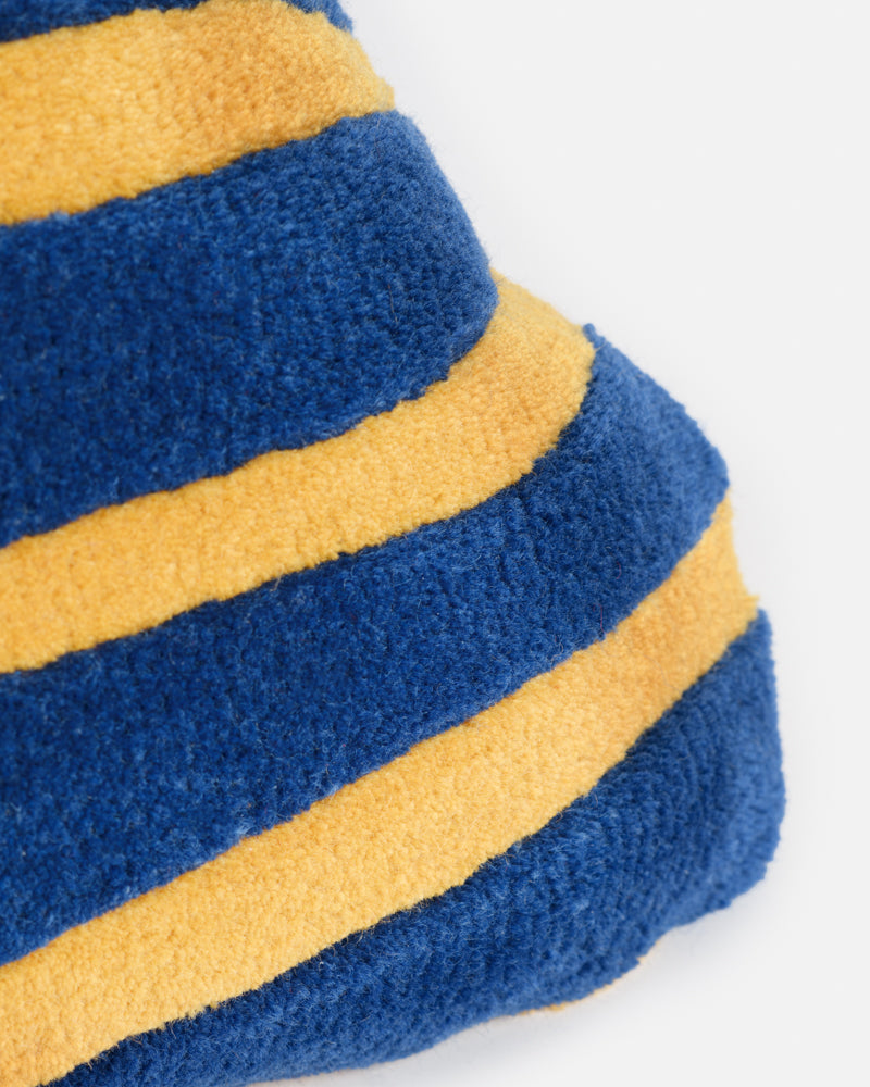 Decorative pillow BONBON navy blue with orange